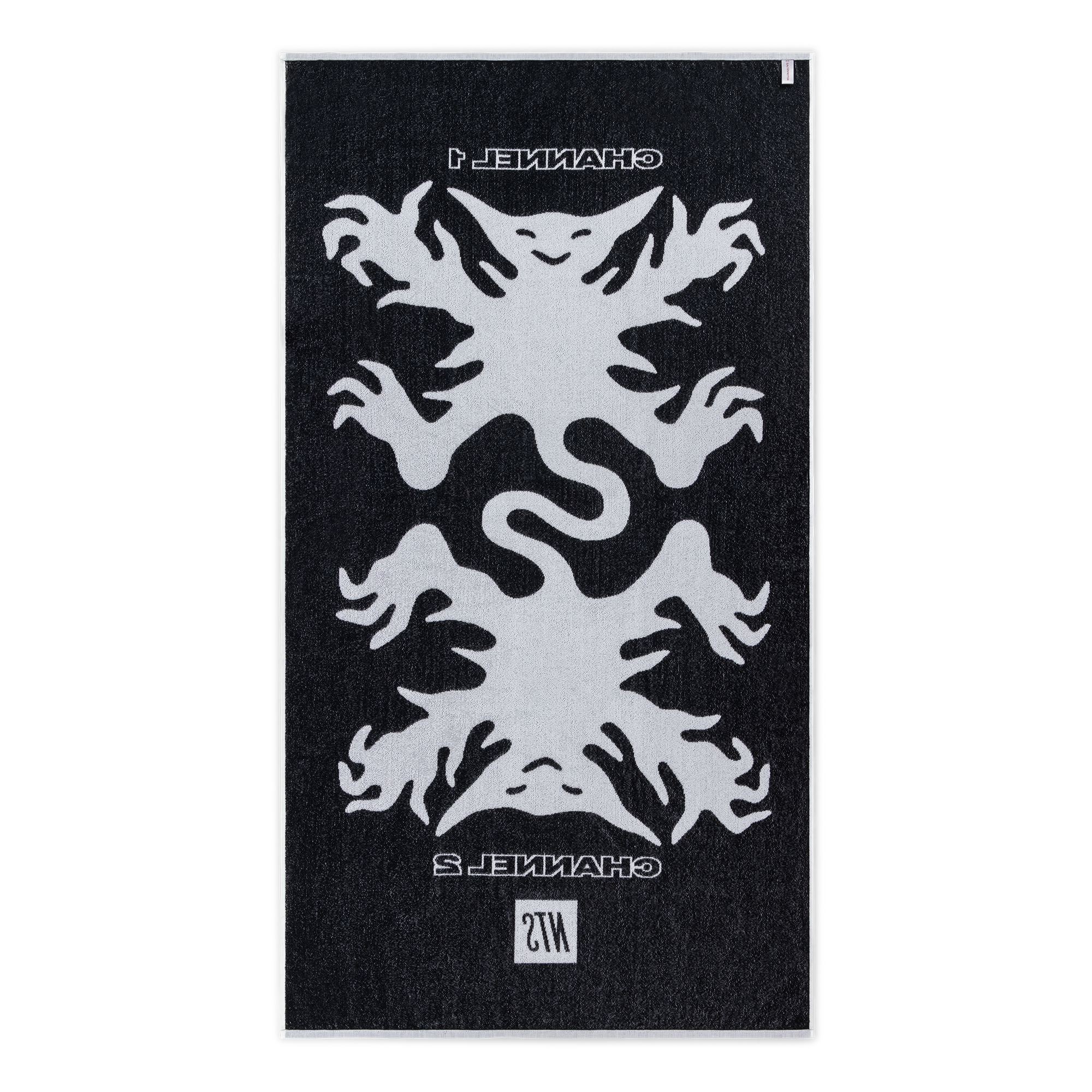 NTS RADIO - Radio Creatures Beach Towel - White