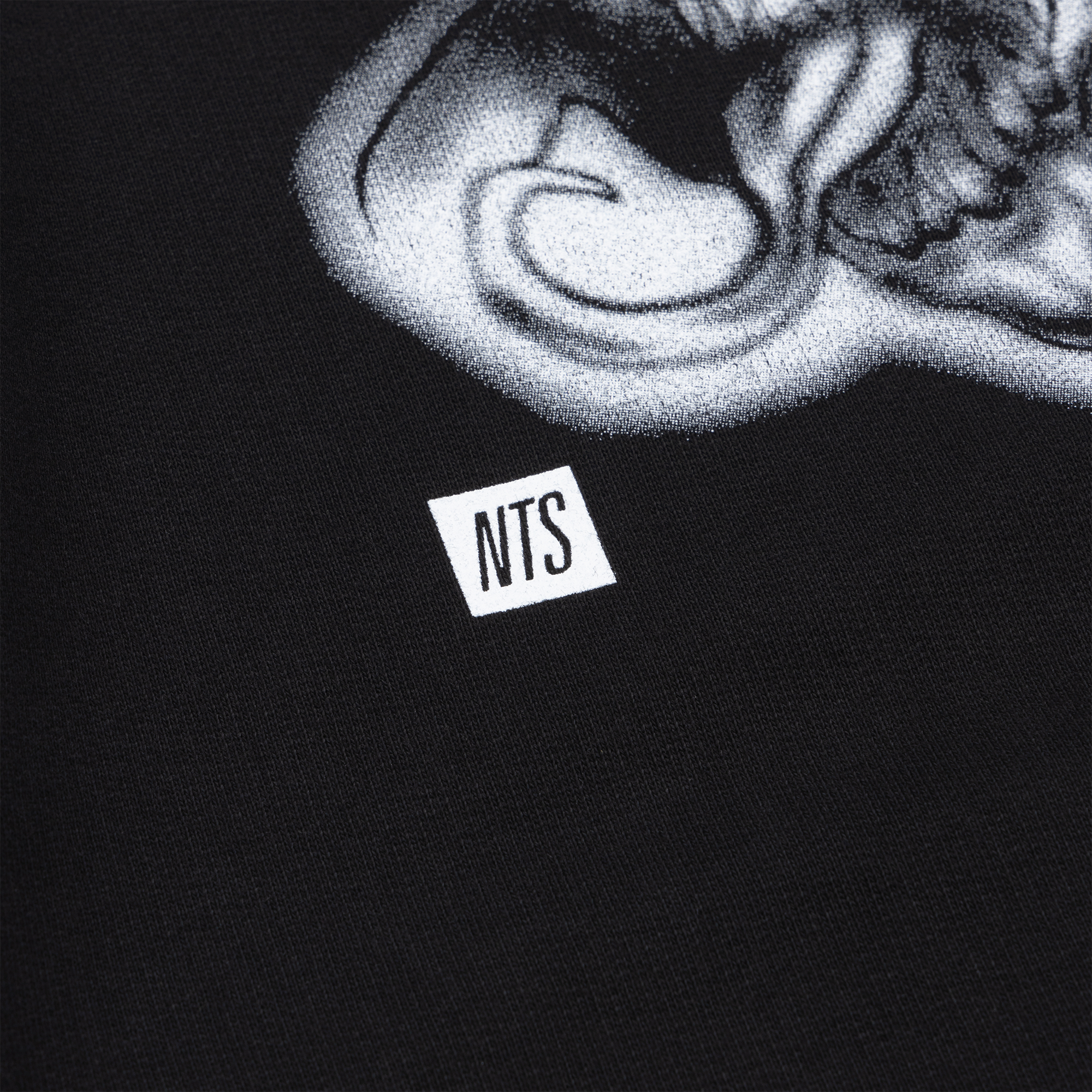 NTS RADIO - Spacebrat x NTS DIAMONDS HOODIE – BLACK