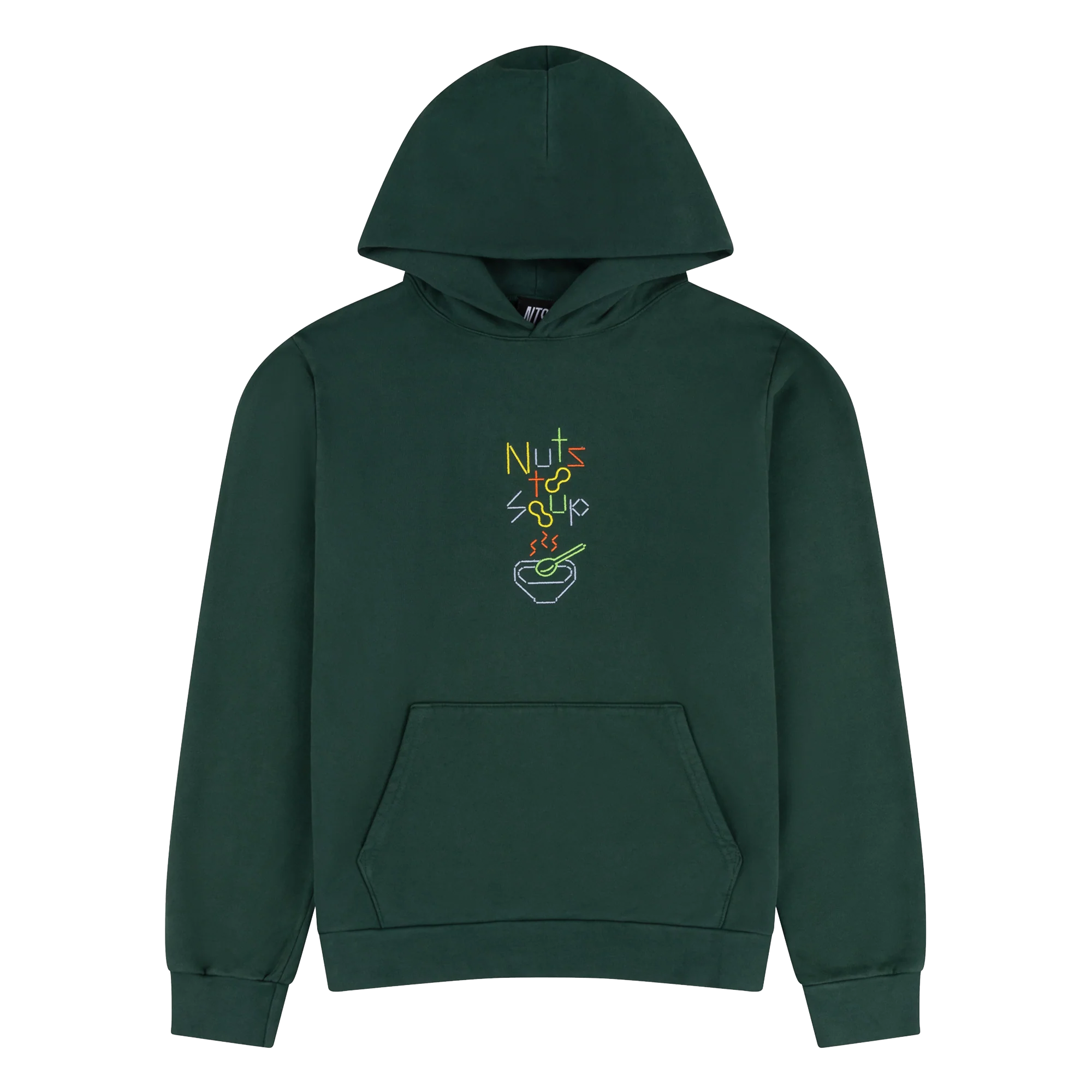 NTS RADIO - Nuts To Soup Sticks Green Hoodie