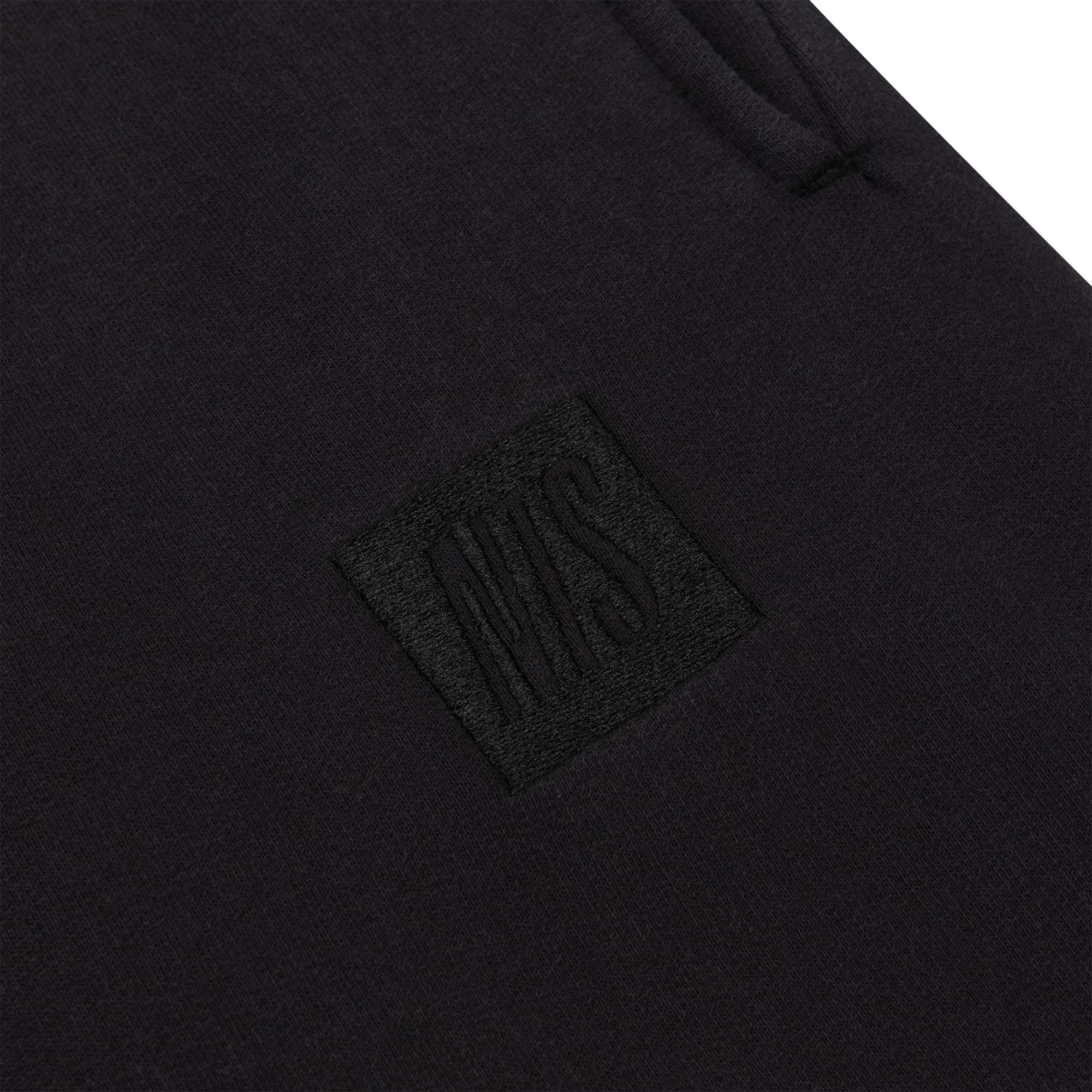 NTS RADIO - Icon Trackie Bottoms - Black on Black