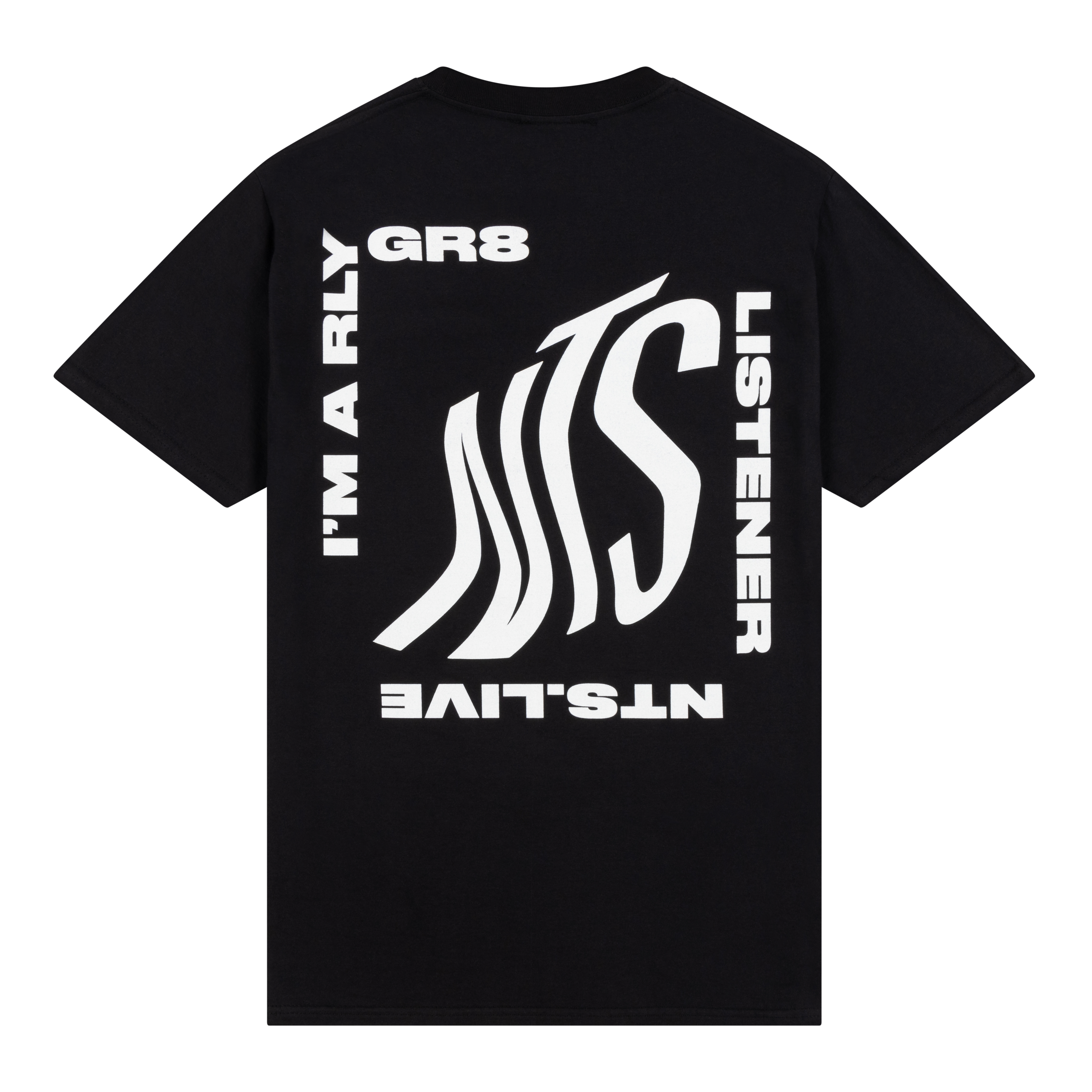 NTS RADIO - Warped Gr8 Listener T-Shirt - Black