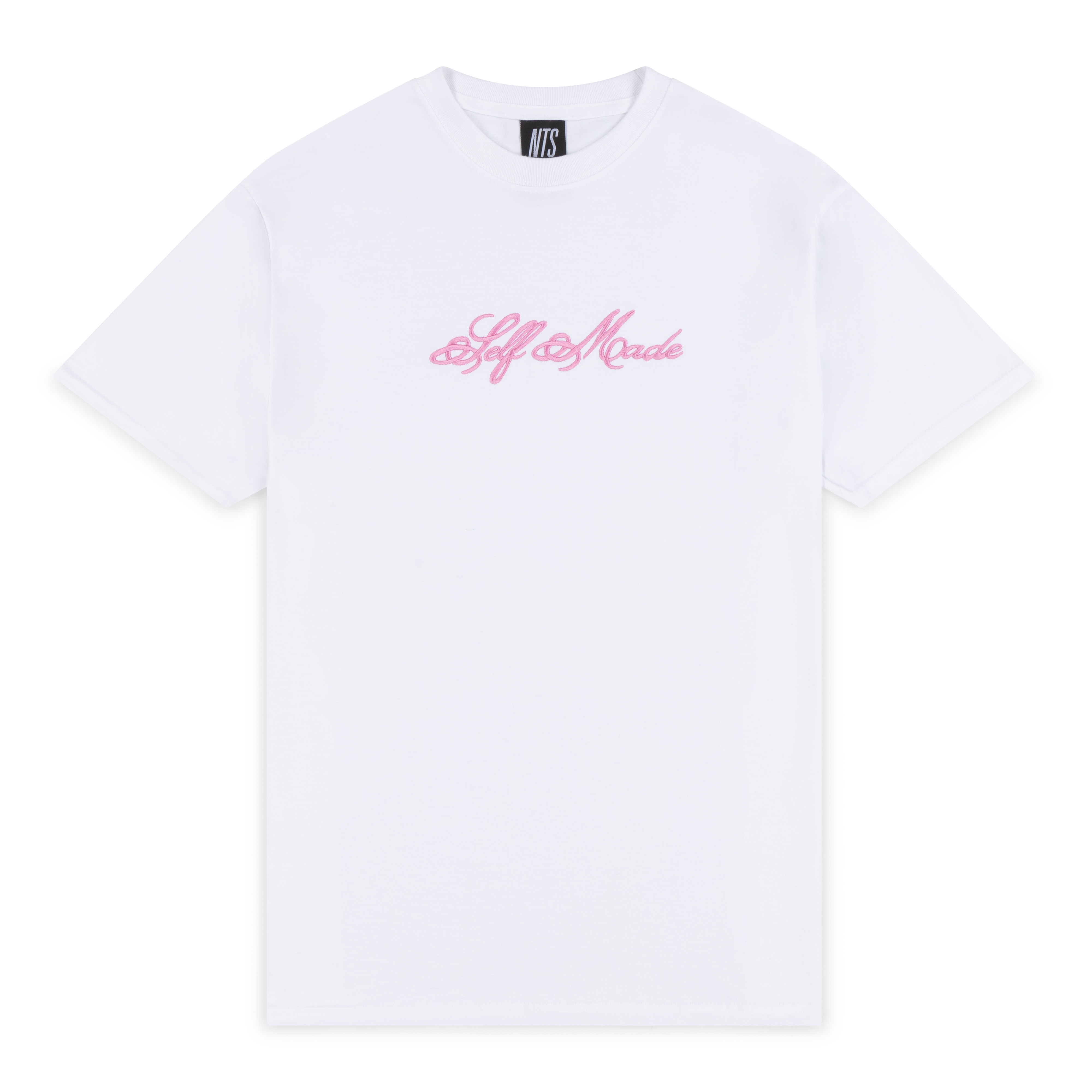 NTS RADIO - Spacebrat x NTS SELF MADE TEE – PINK