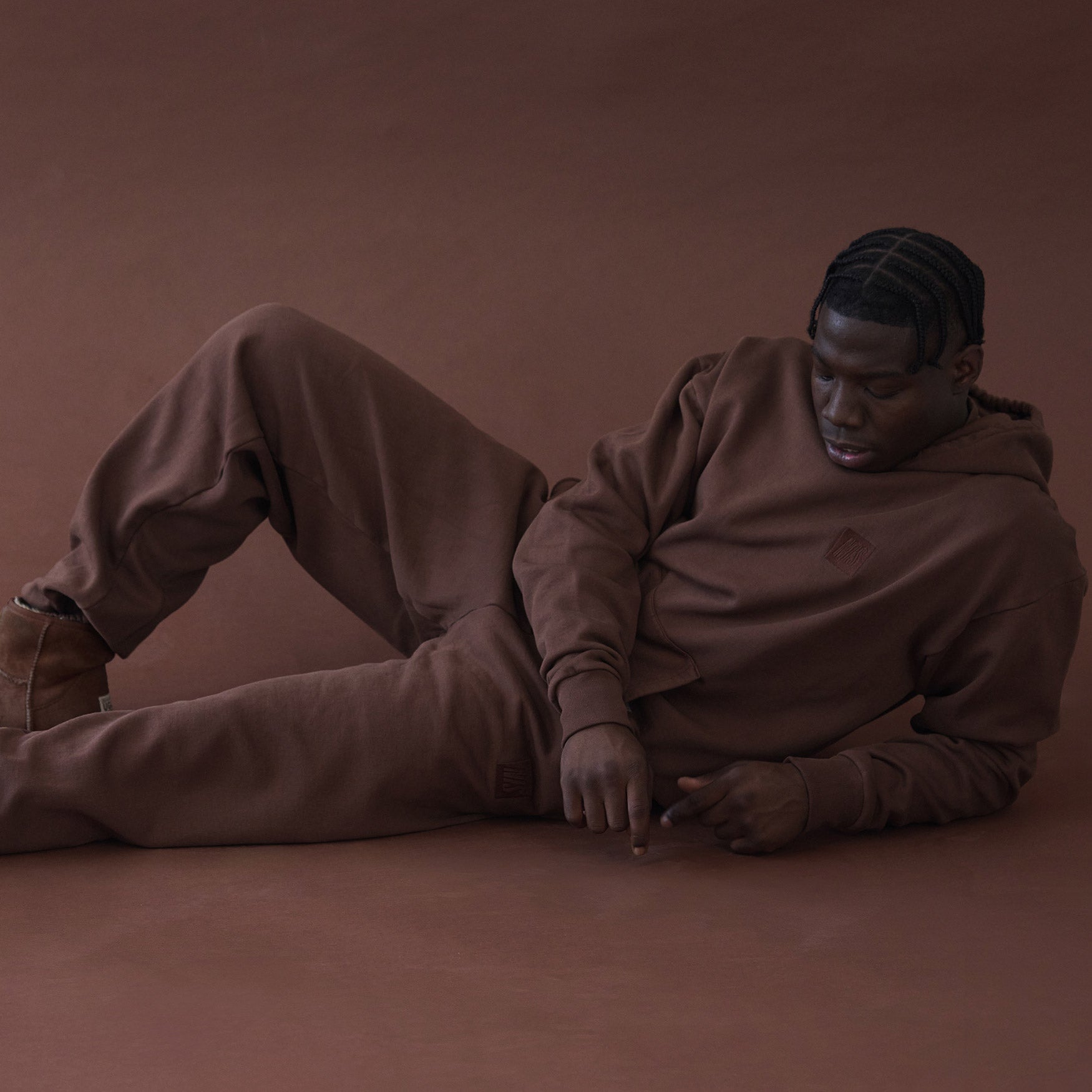 NTS RADIO - Icon Hoodie - Brown