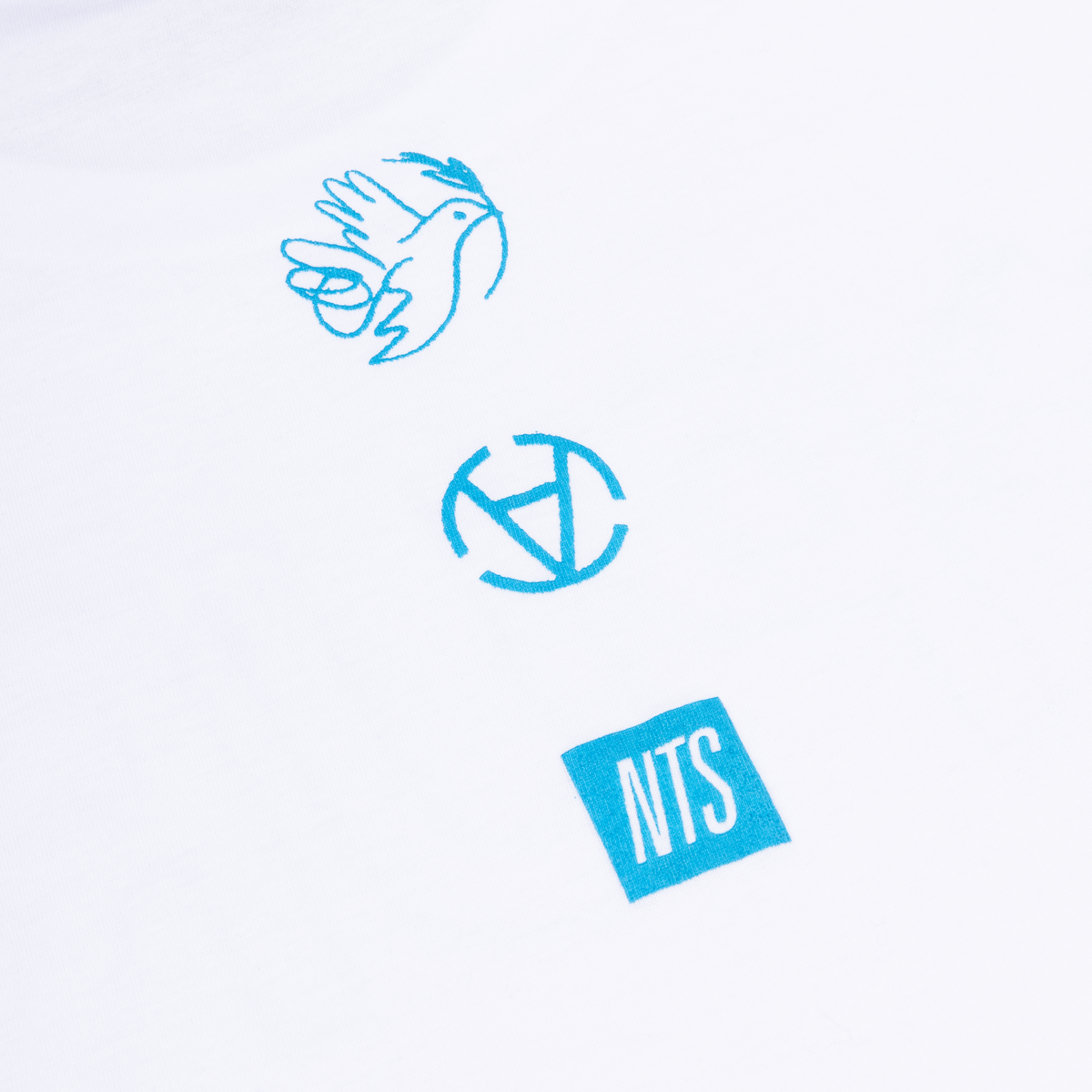 NTS RADIO - PURE x SLAM JAM x NTS WHITE TEE