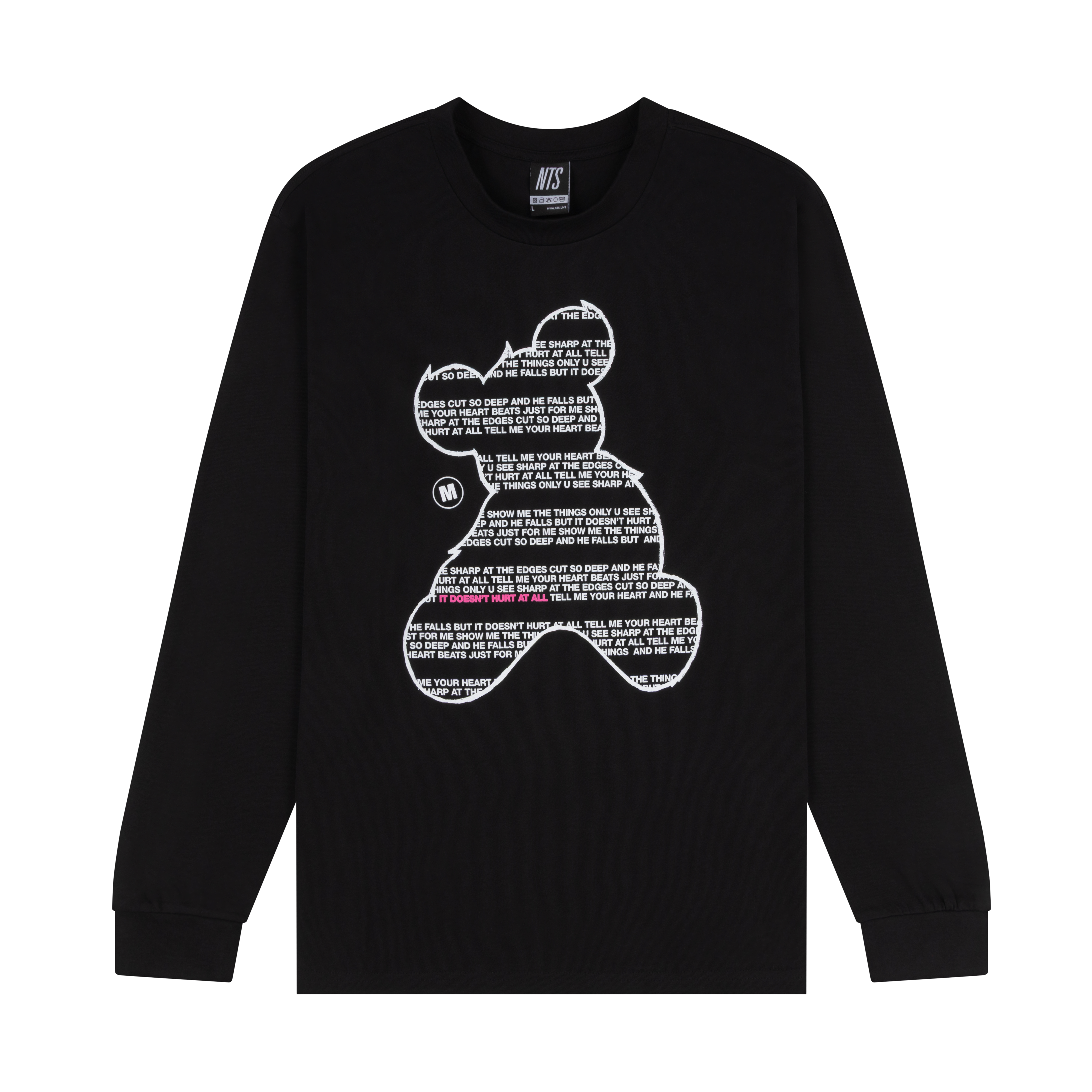 NTS RADIO - MECHATOK LS TEE - BLACK