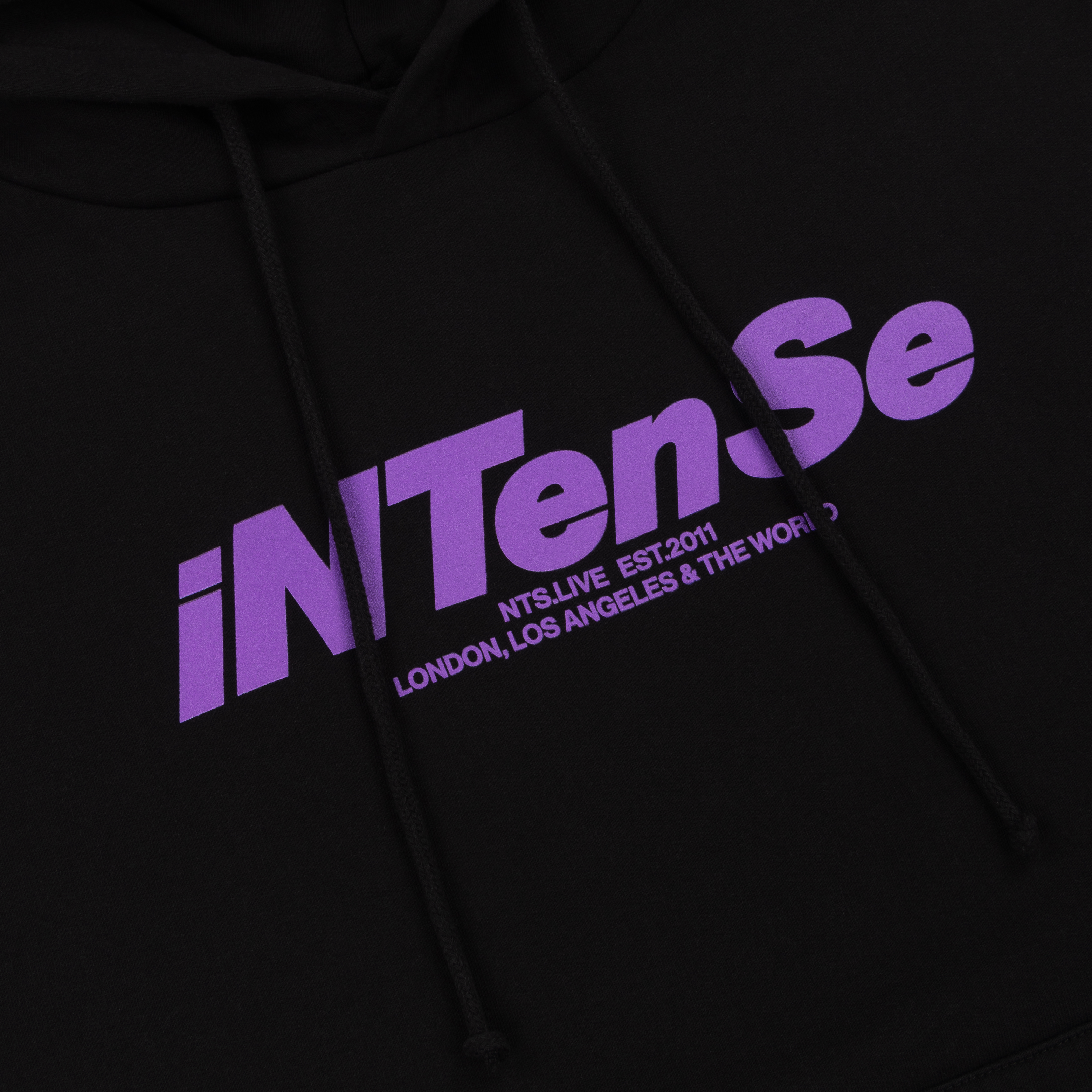 NTS RADIO -  iNTenSe hoodie - black