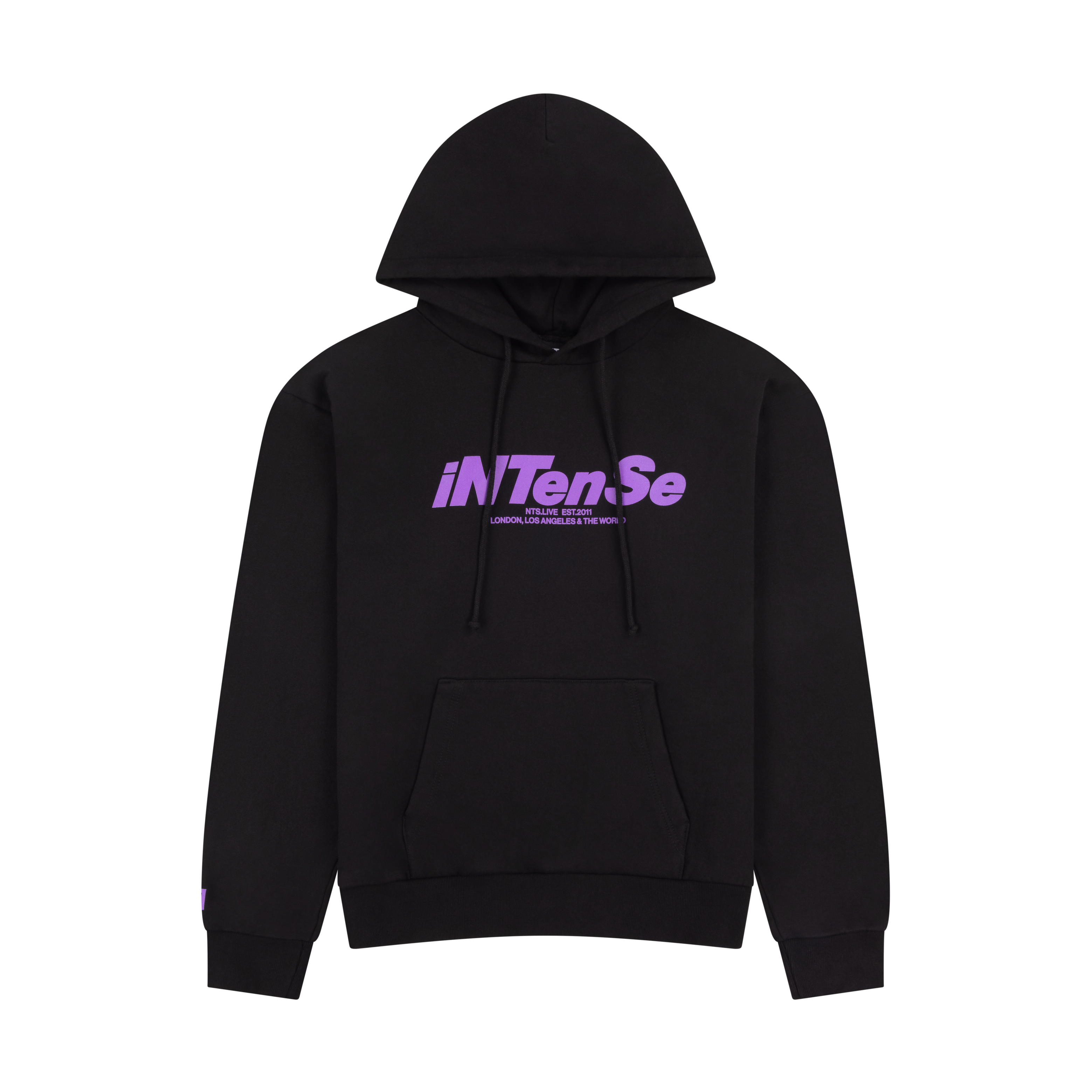 NTS RADIO -  iNTenSe hoodie - black