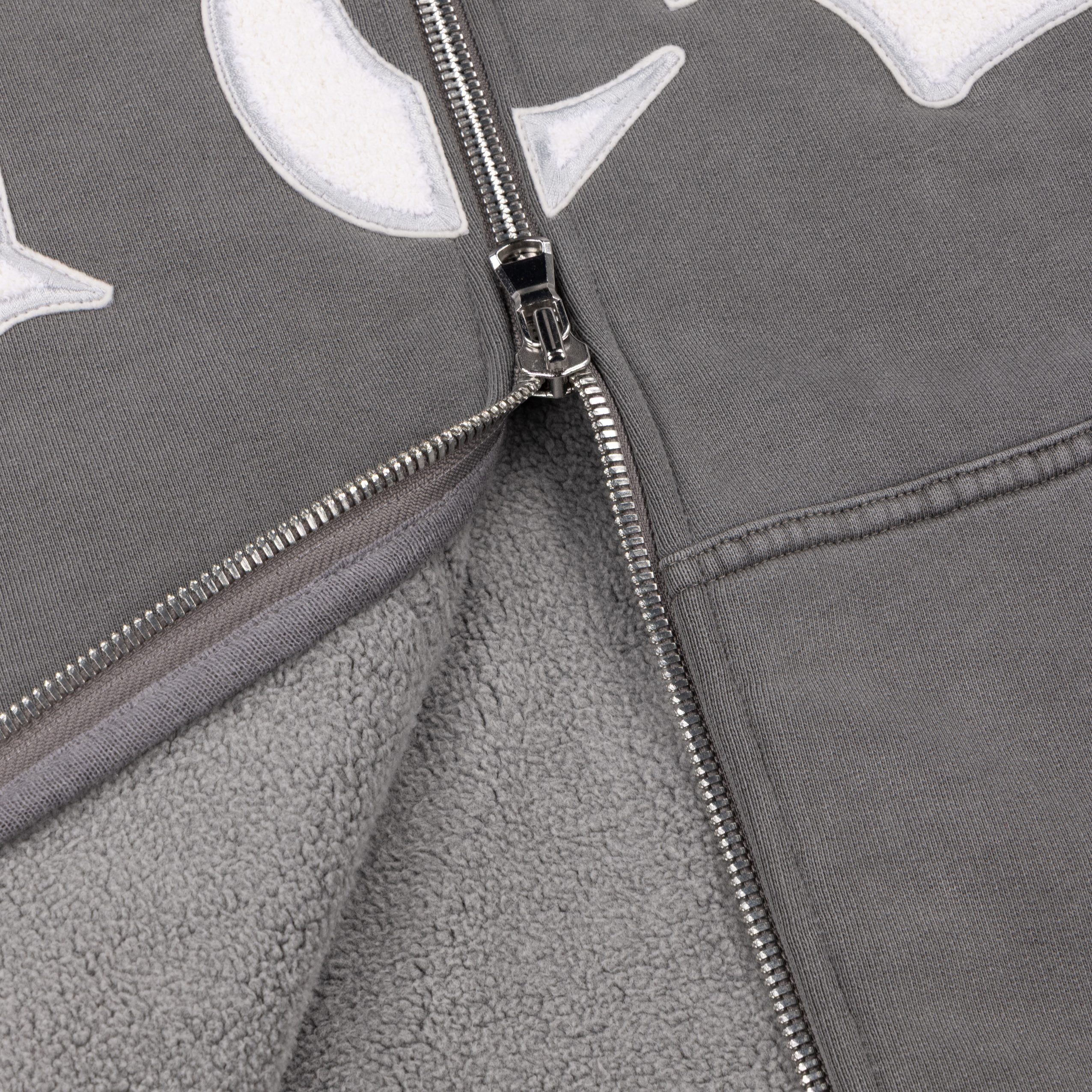 NTS RADIO - NTS Heavyweight Zipped Hoodie - Grey