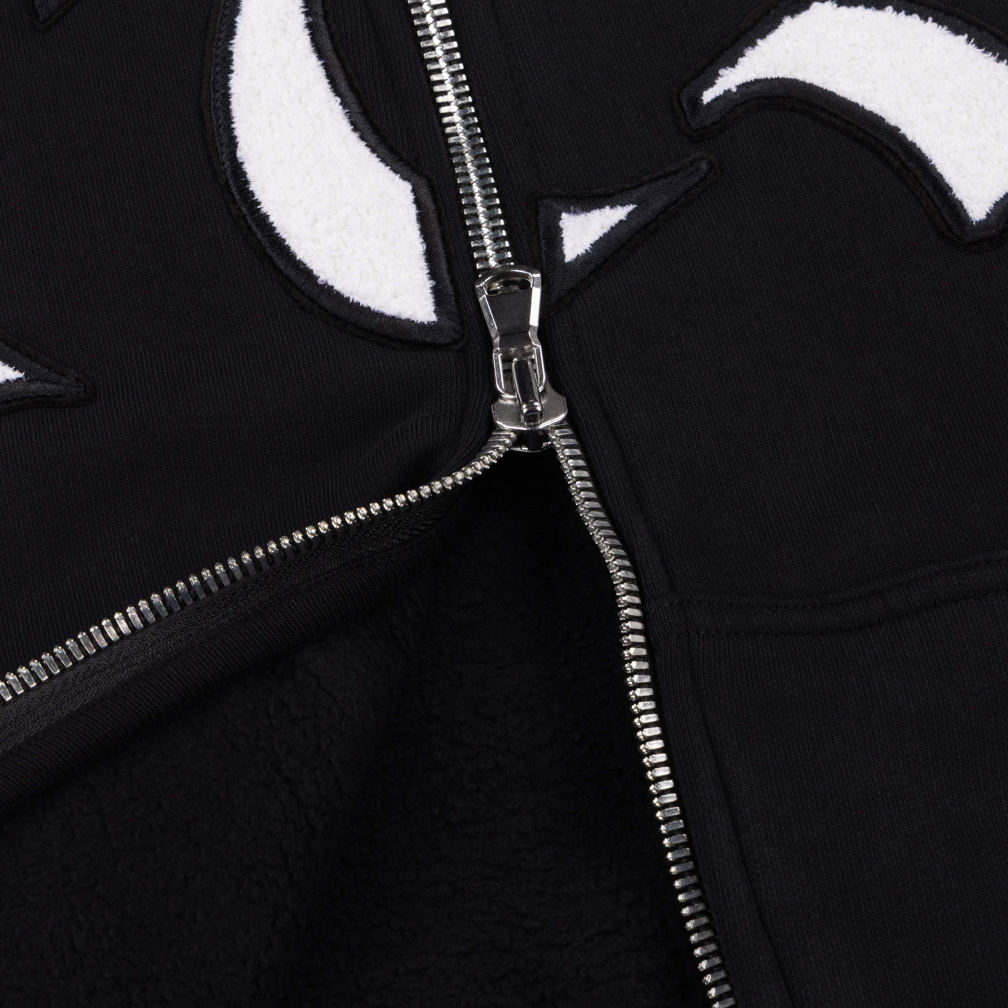 NTS RADIO - NTS Heavyweight Zipped Hoodie - Black