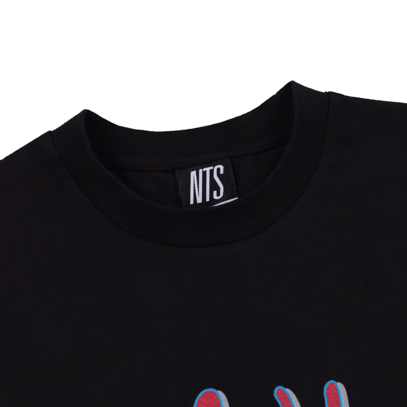 NTS RADIO - Neon NTS Tee - Black