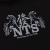 NTS RADIO - Flaming Horse Hoodie - Black