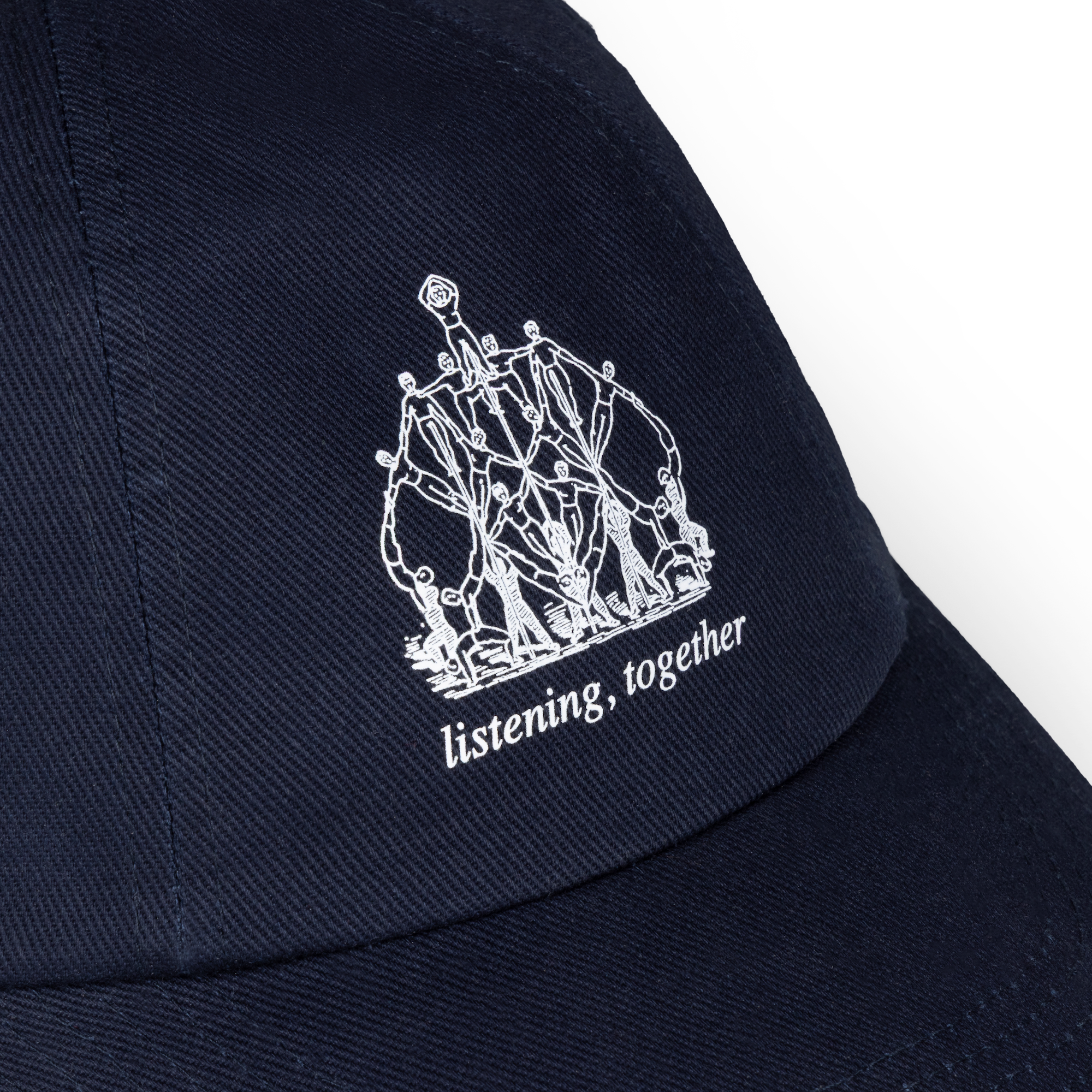 NTS RADIO - Listening, Together Distressed Cap - Navy