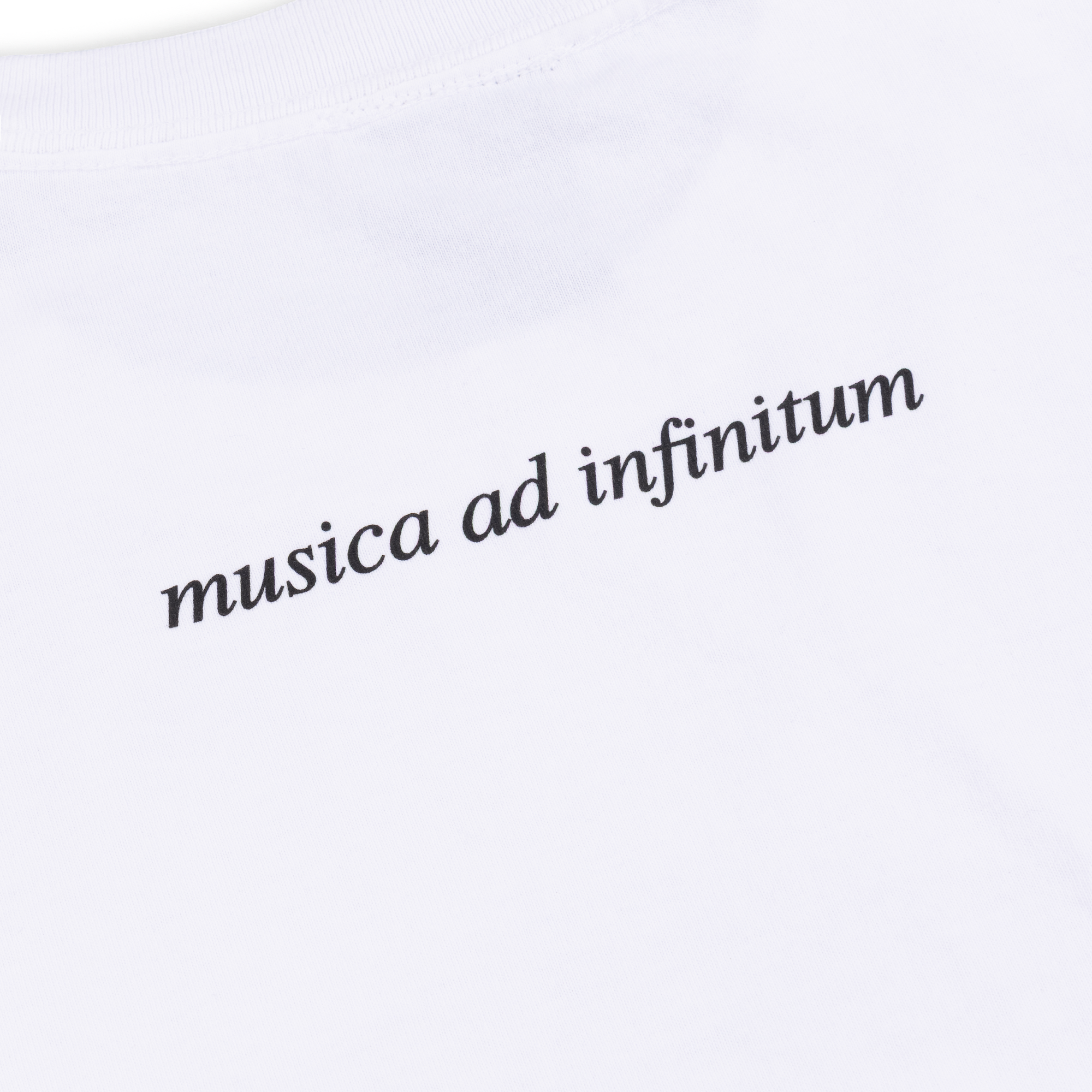 NTS RADIO - Infinity Snake Tee - White