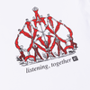 NTS RADIO - Listening, Together Tee - White
