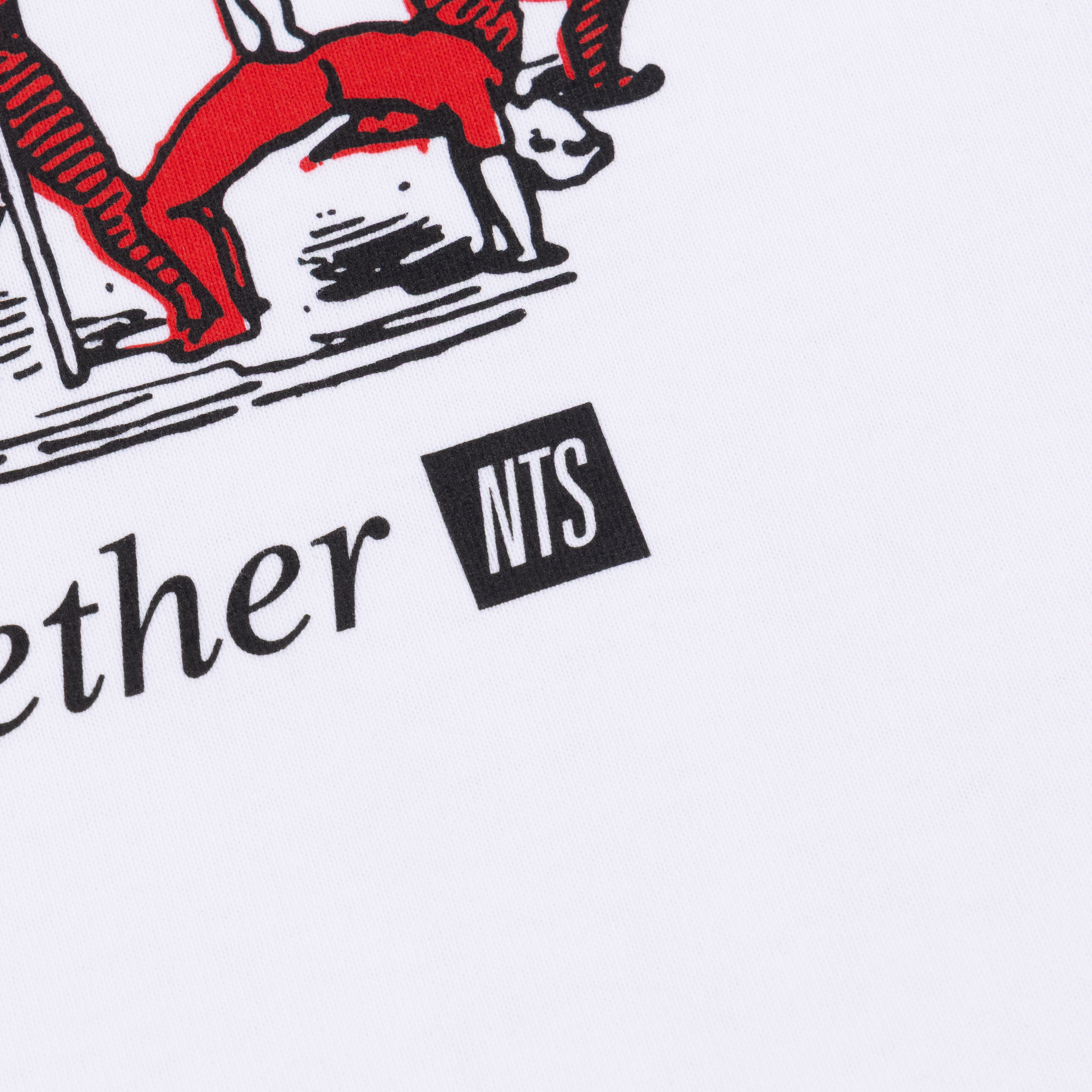 NTS RADIO - Listening, Together Tee - White