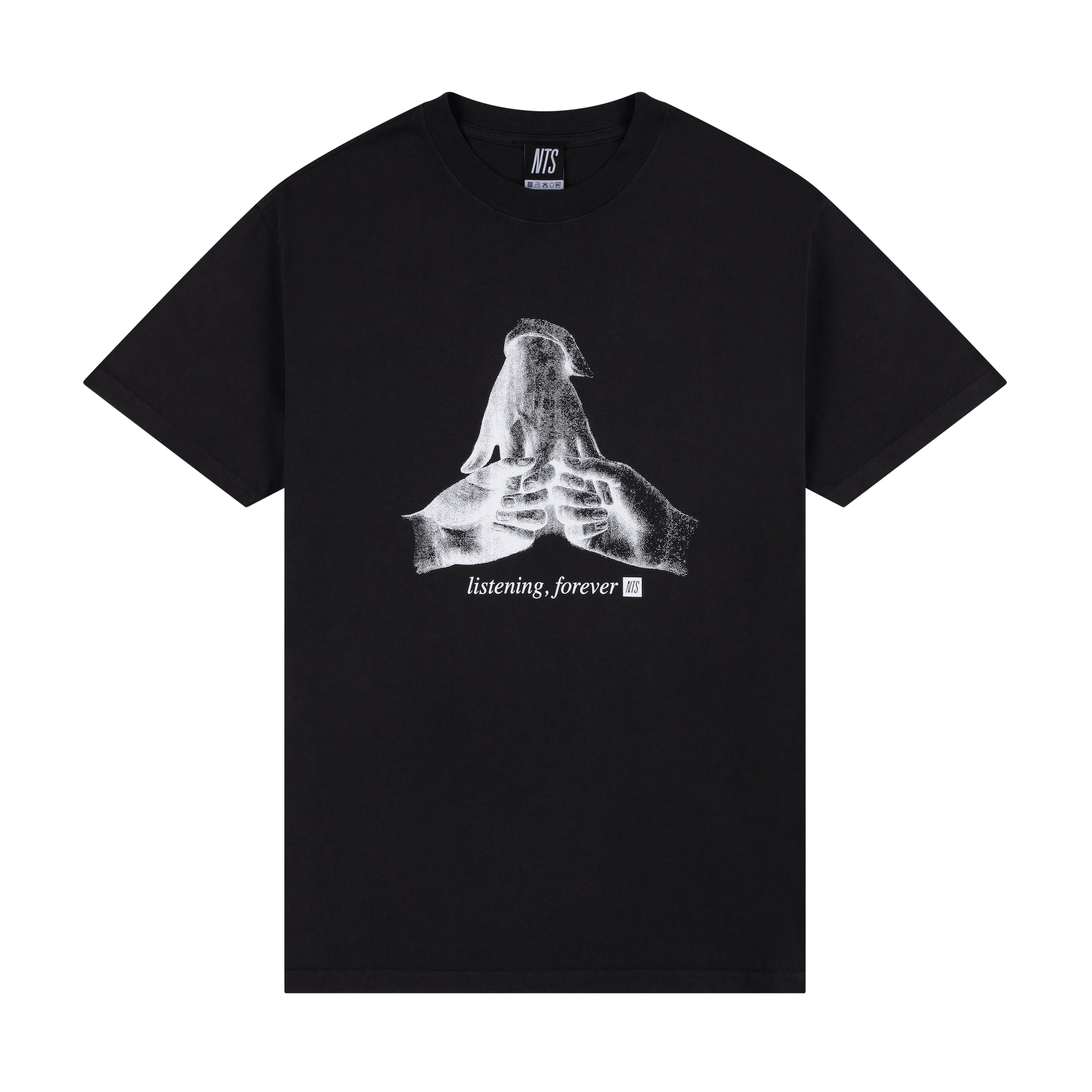 NTS RADIO - Listening, Forever Tee - Black