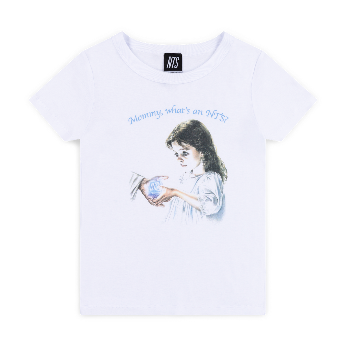 NTS RADIO - Mommy, what's an NTS? Baby Tee - White