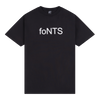NTS RADIO - Dinamo x NTS foNTS Tee - Black 