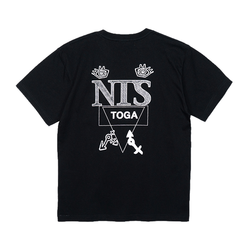 NTS RADIO - NTS x TOGA Back Print Tee - Black