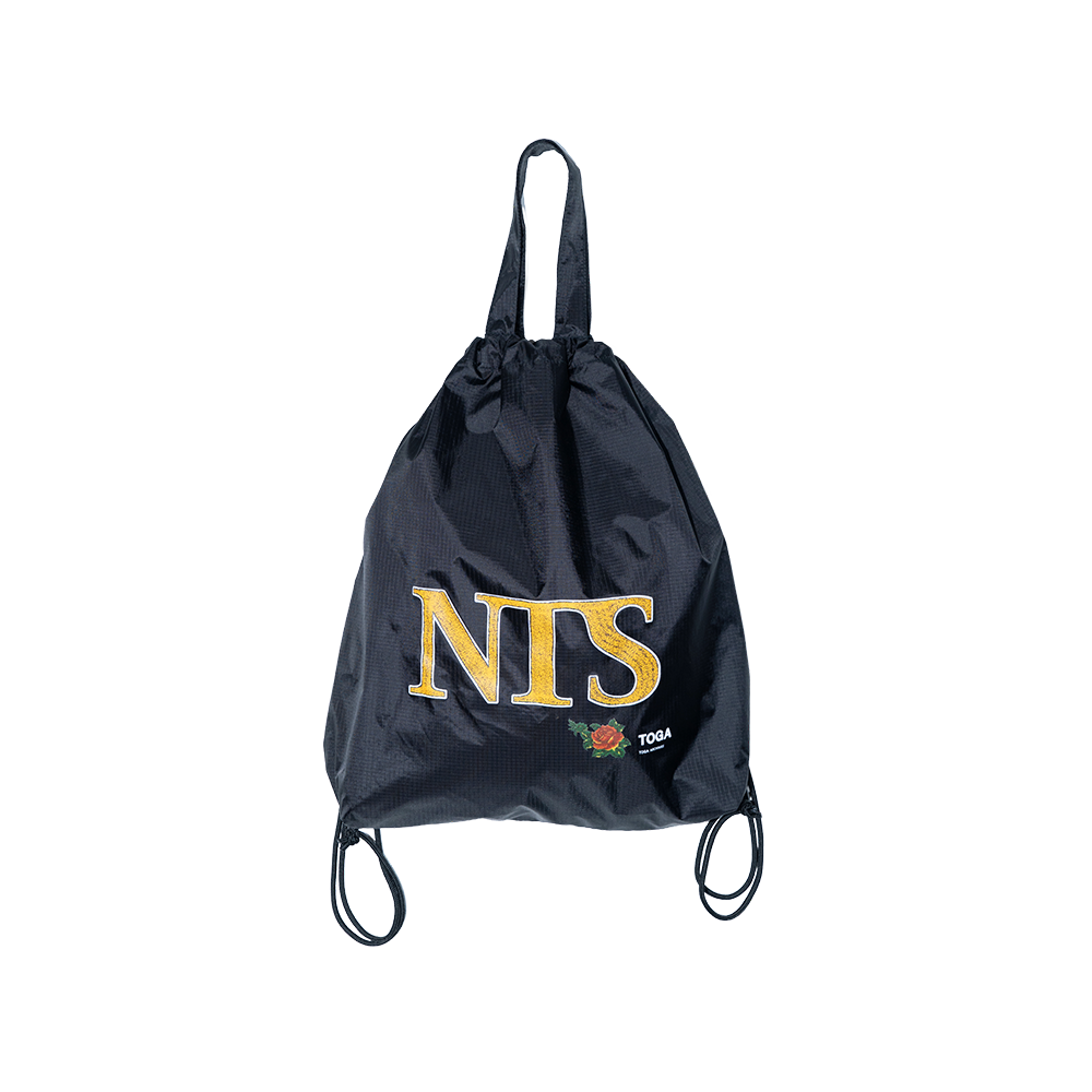 NTS RADIO - NTS x TOGA Drawstring Bag - Black