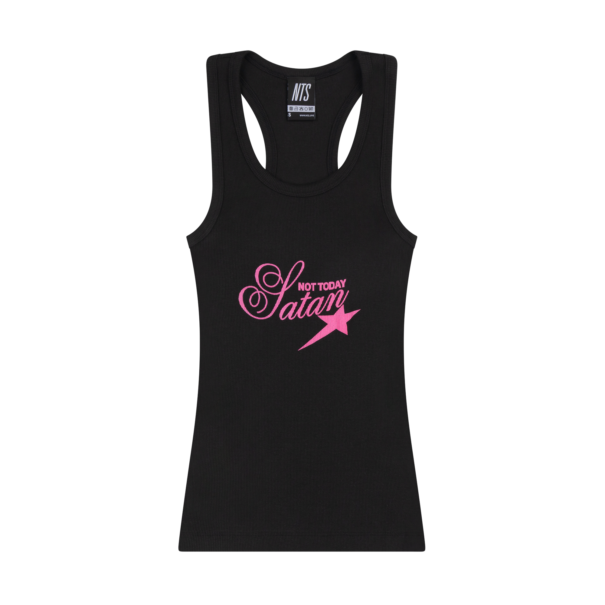 NTS RADIO - Not Today Satan Tank Top - Black