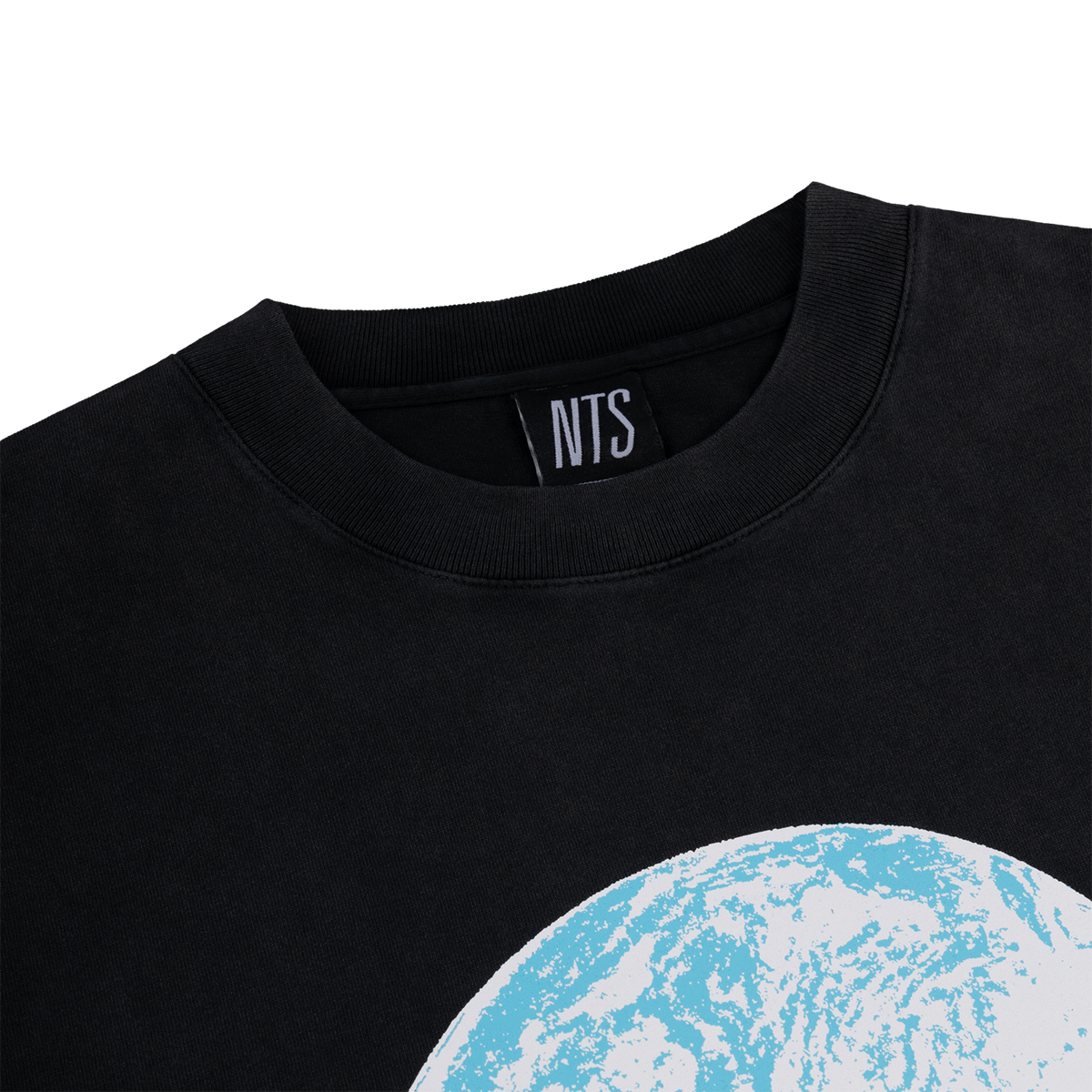 NTS RADIO - One World Two Channels Tee - Black