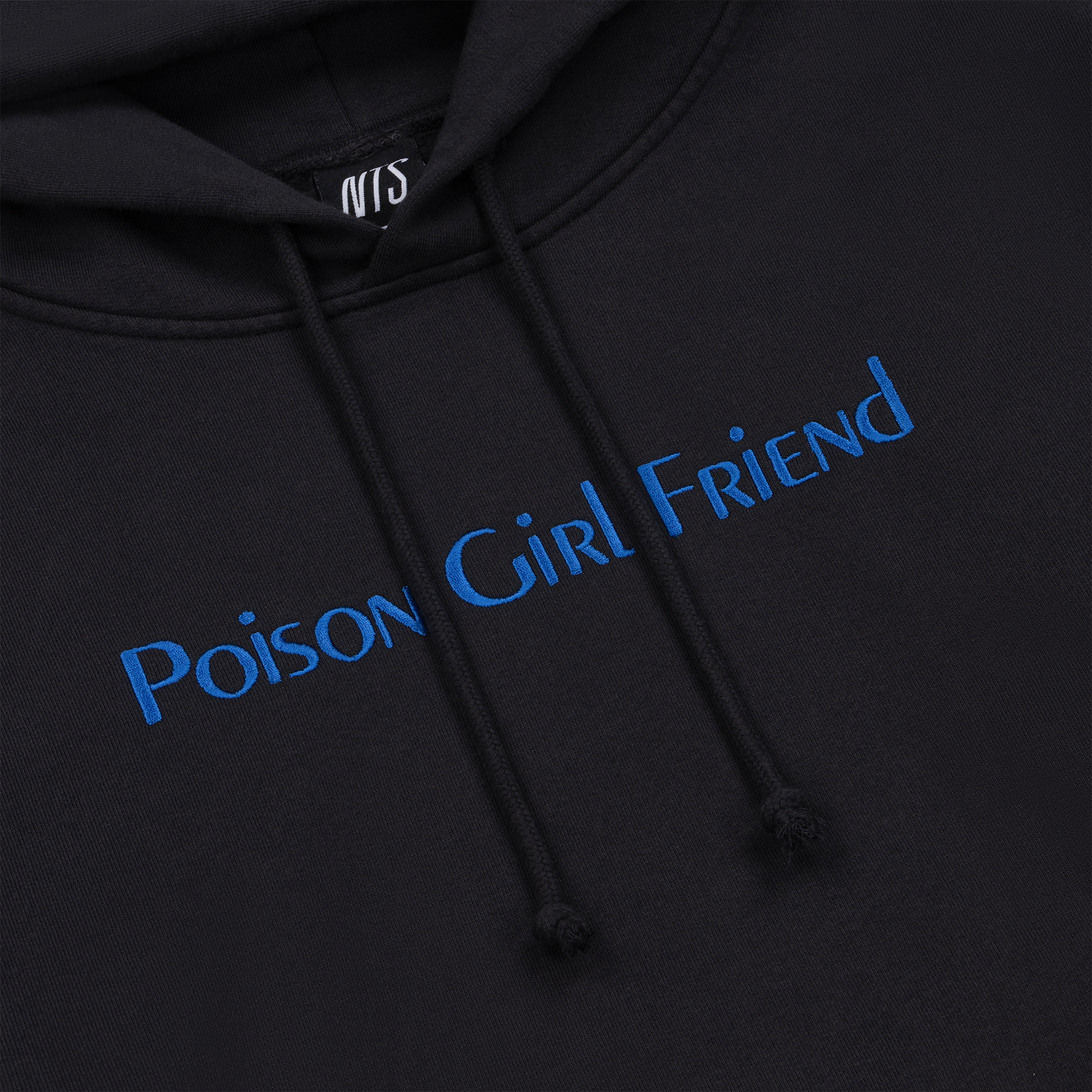 NTS RADIO - POiSON GiRL FRiEND (J-DIGS) x NTS POiSON HOODIE – BLACK