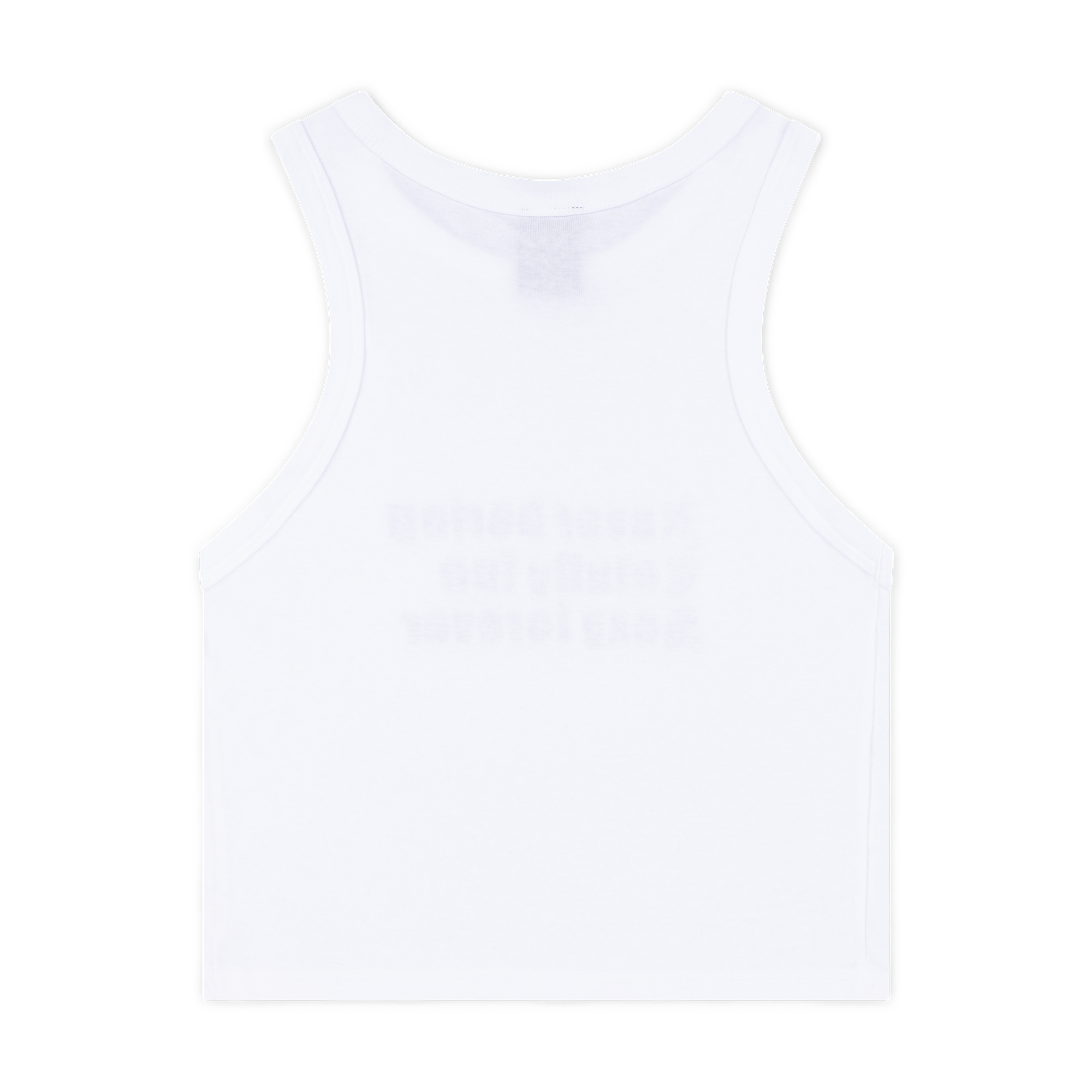 NTS RADIO - Sexy Forever Tank Top - White