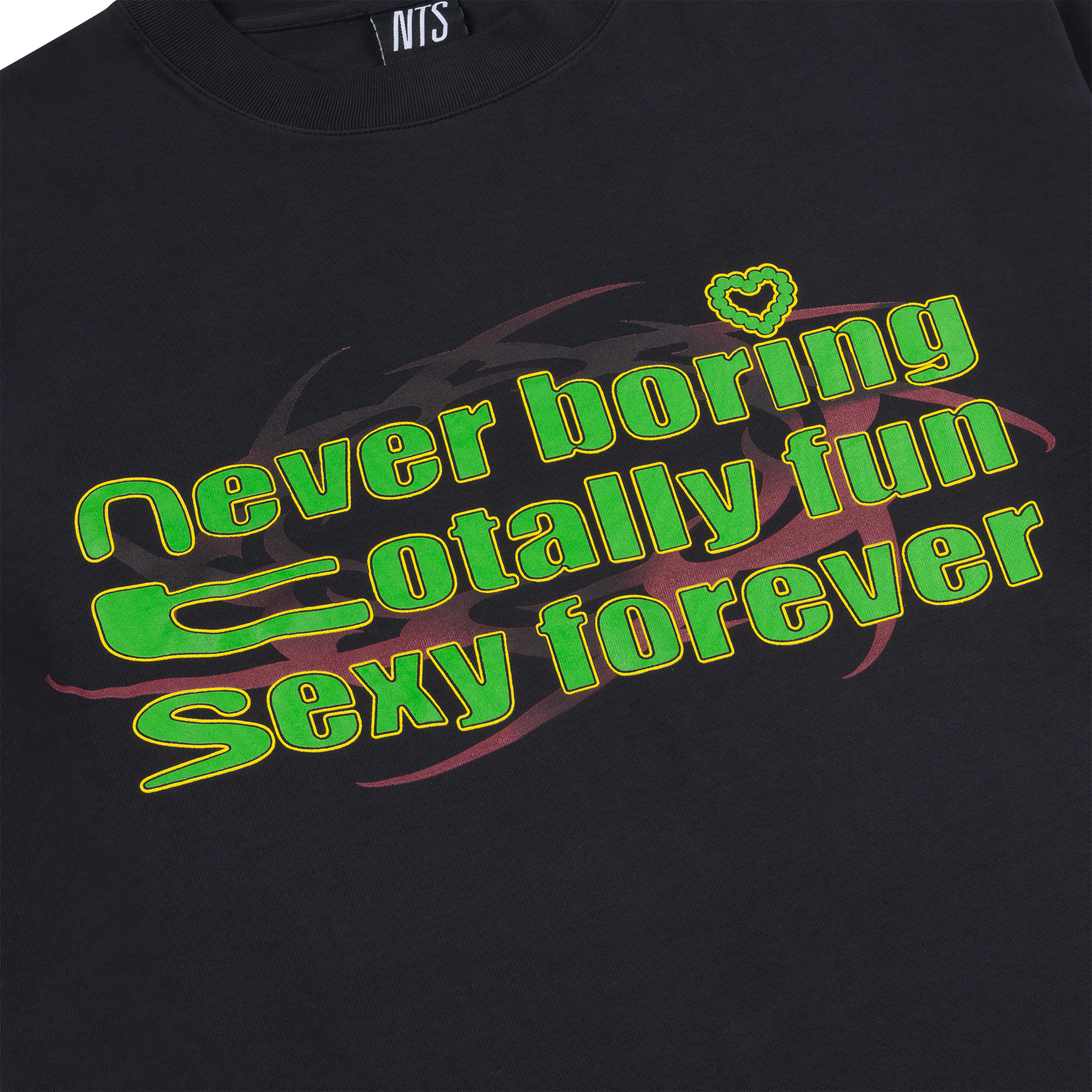NTS RADIO - Sexy Forever Tee - Black