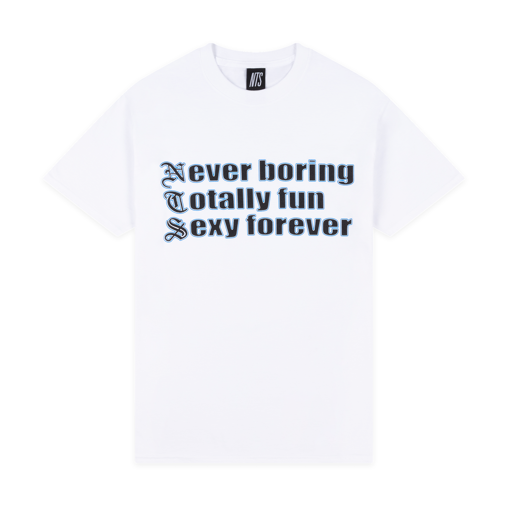 NTS RADIO - Sexy Forever Tee - White