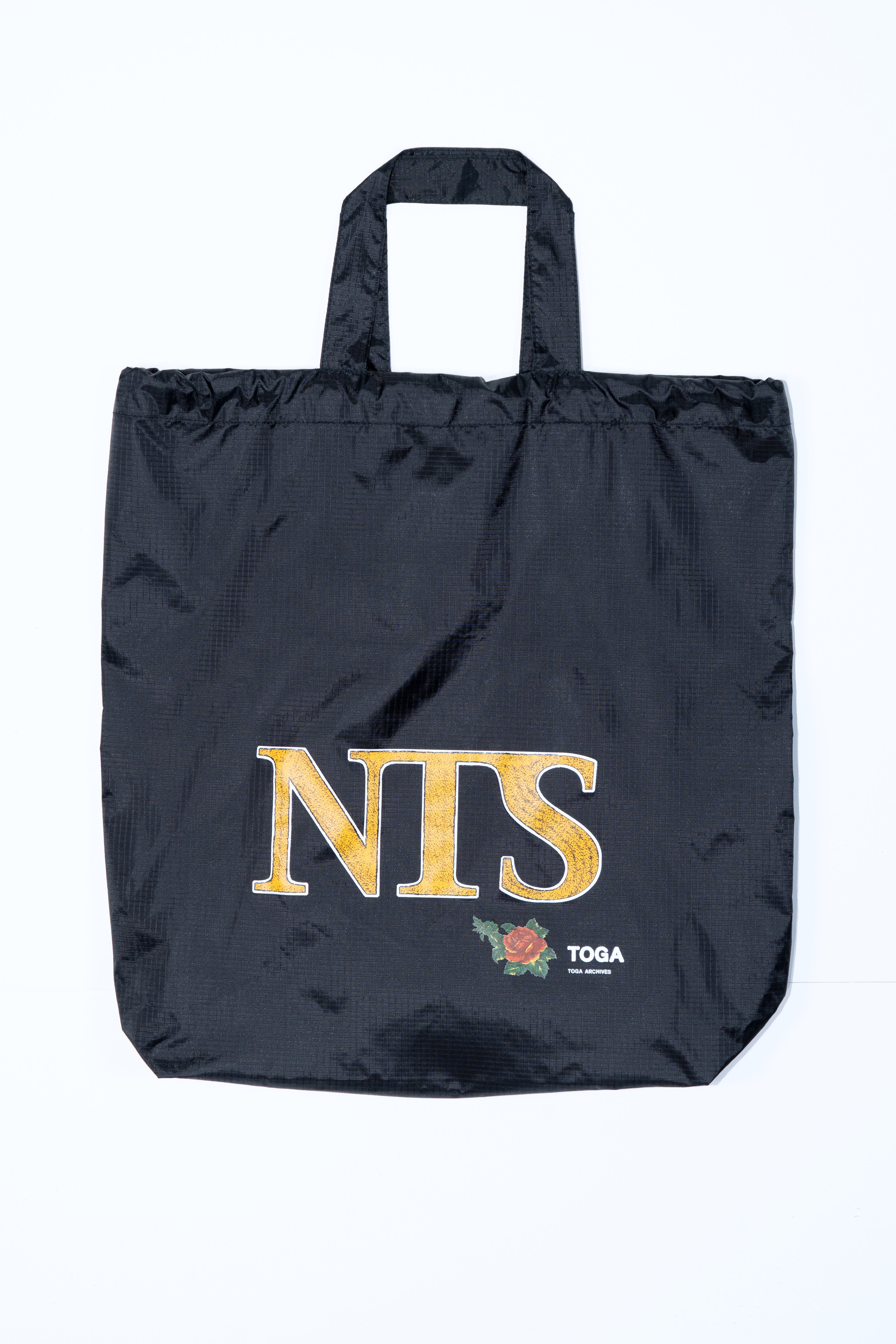 NTS RADIO - NTS x TOGA Drawstring Bag - Black
