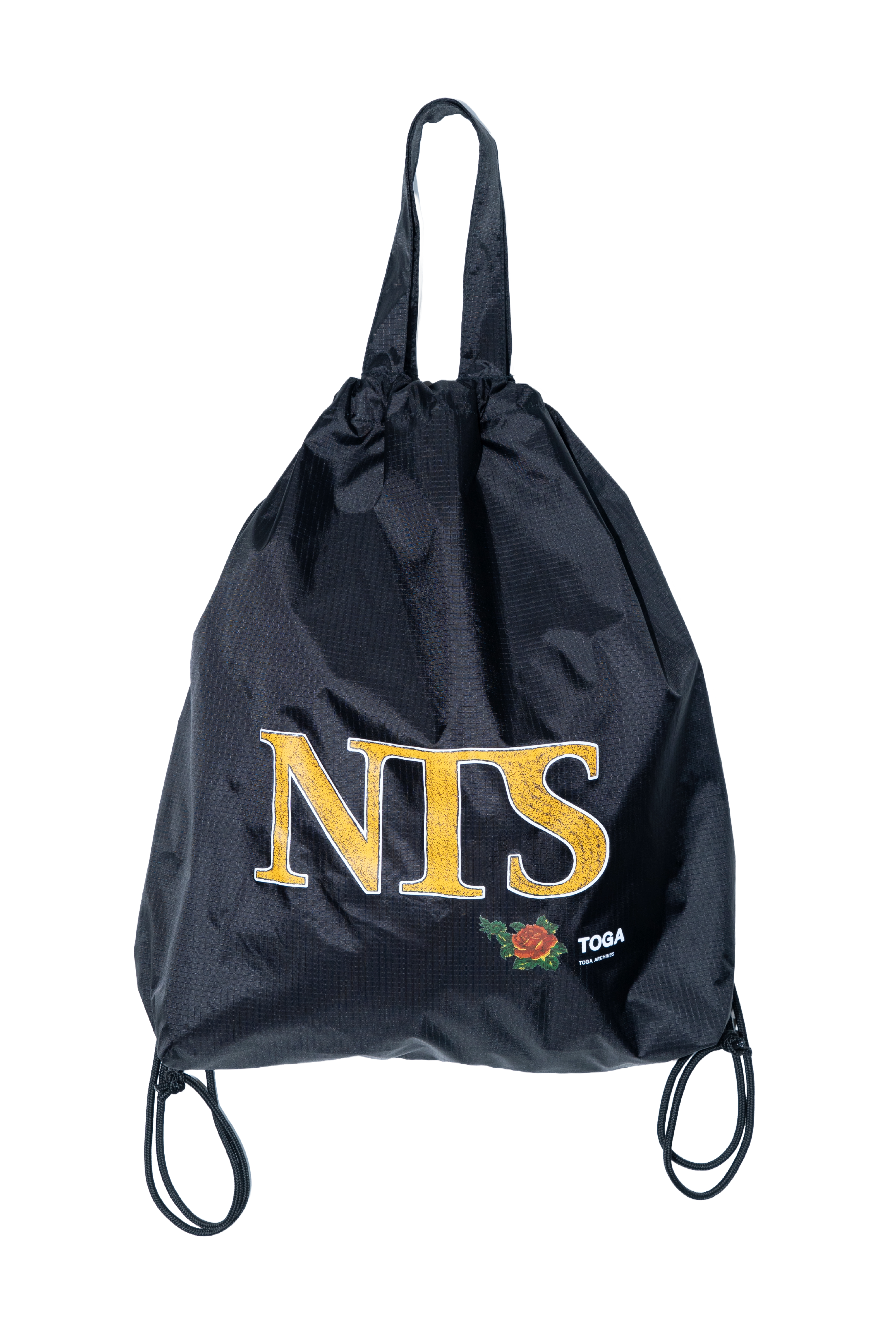 NTS RADIO - NTS x TOGA Drawstring Bag - Black