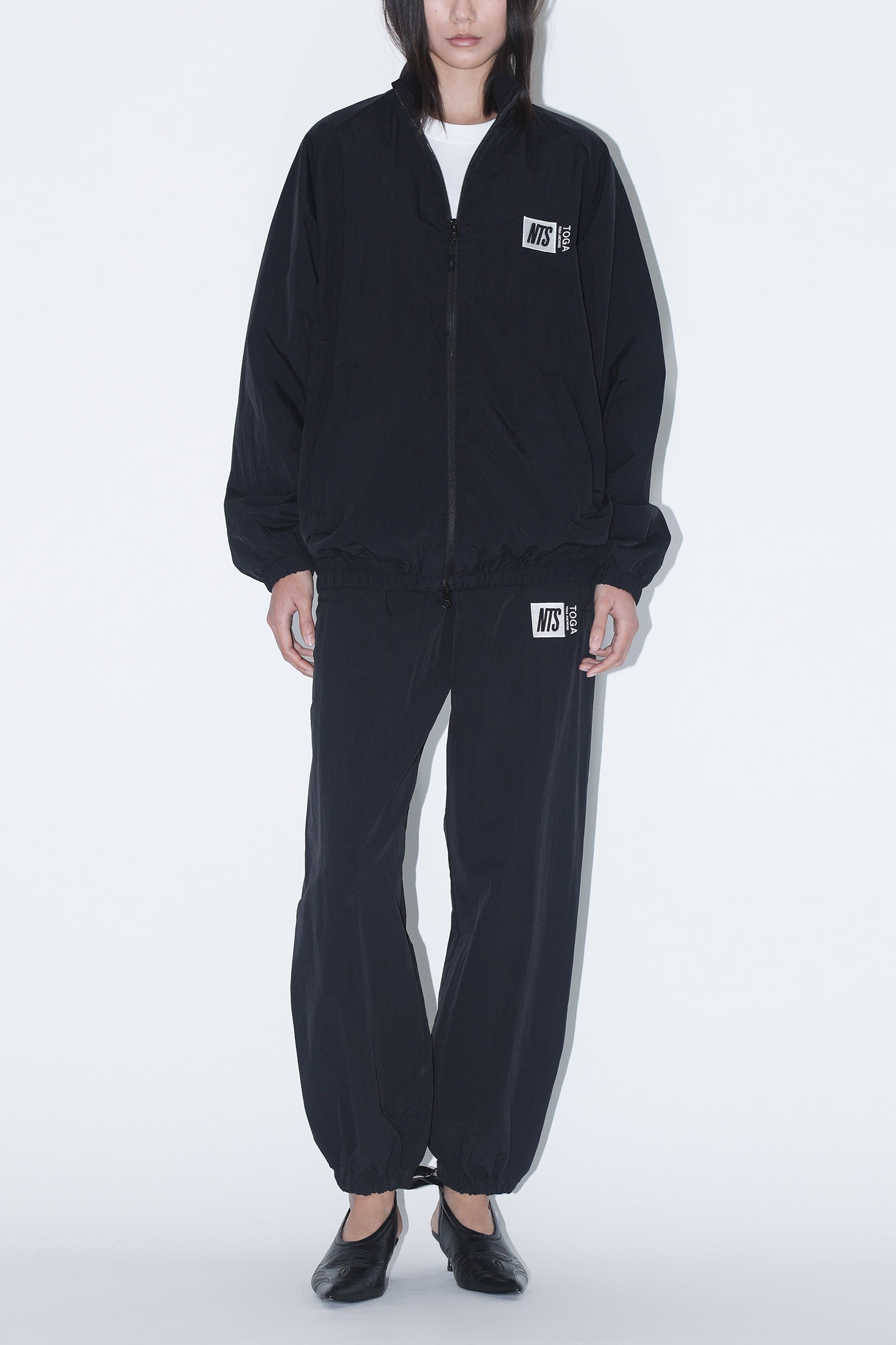NTS RADIO - NTS x TOGA Nylon Trousers - Black