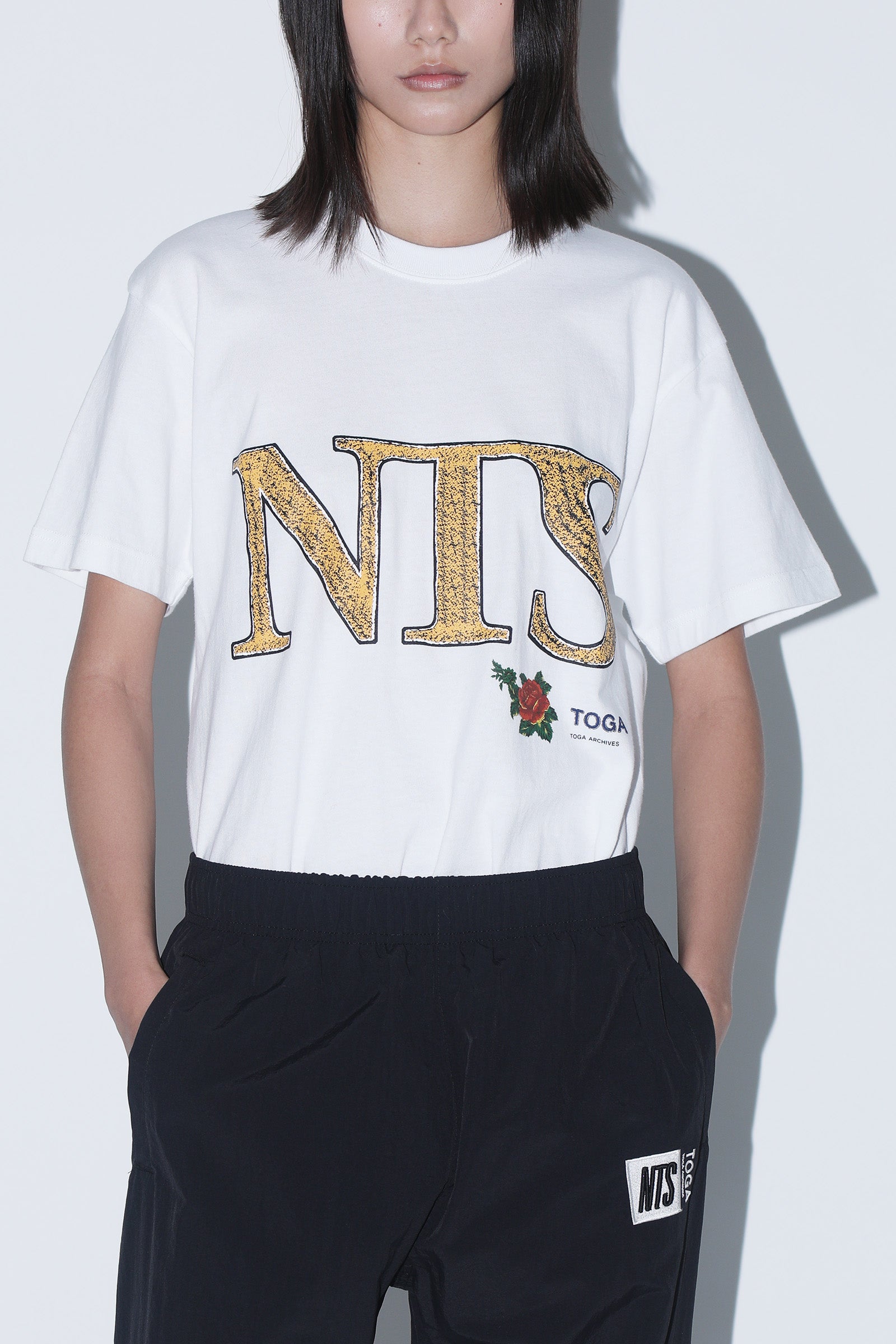 NTS RADIO - NTS x TOGA Graphic Tee - White