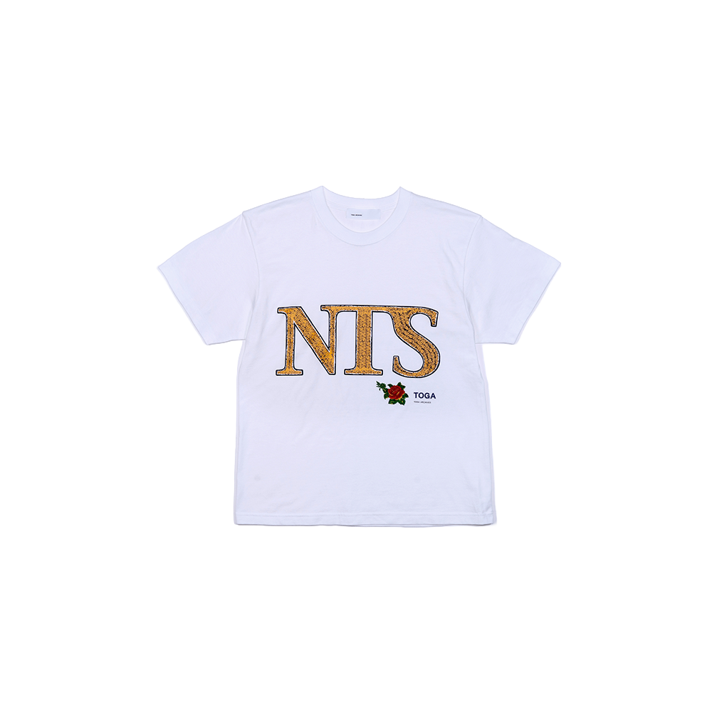 NTS RADIO - NTS x TOGA Graphic Tee - White