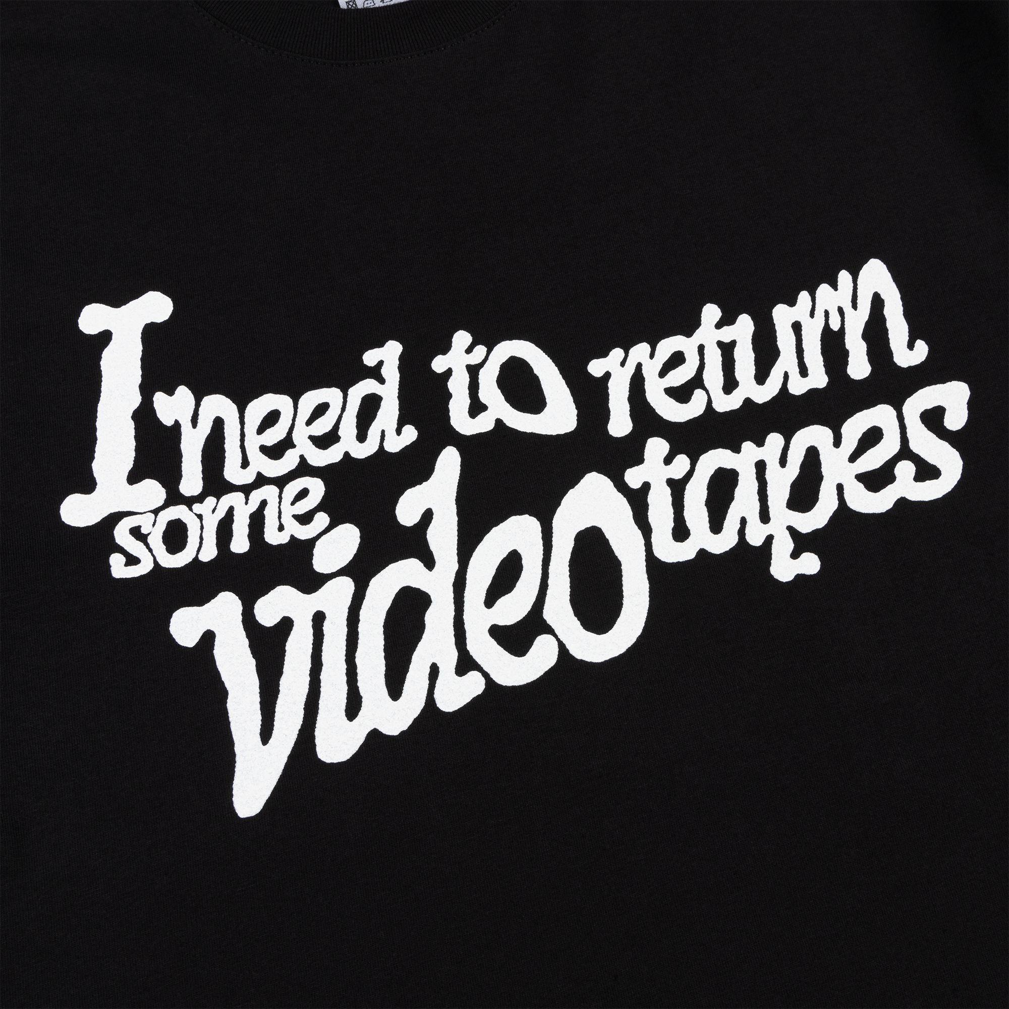 NTS RADIO - Video Tapes Black T-Shirt