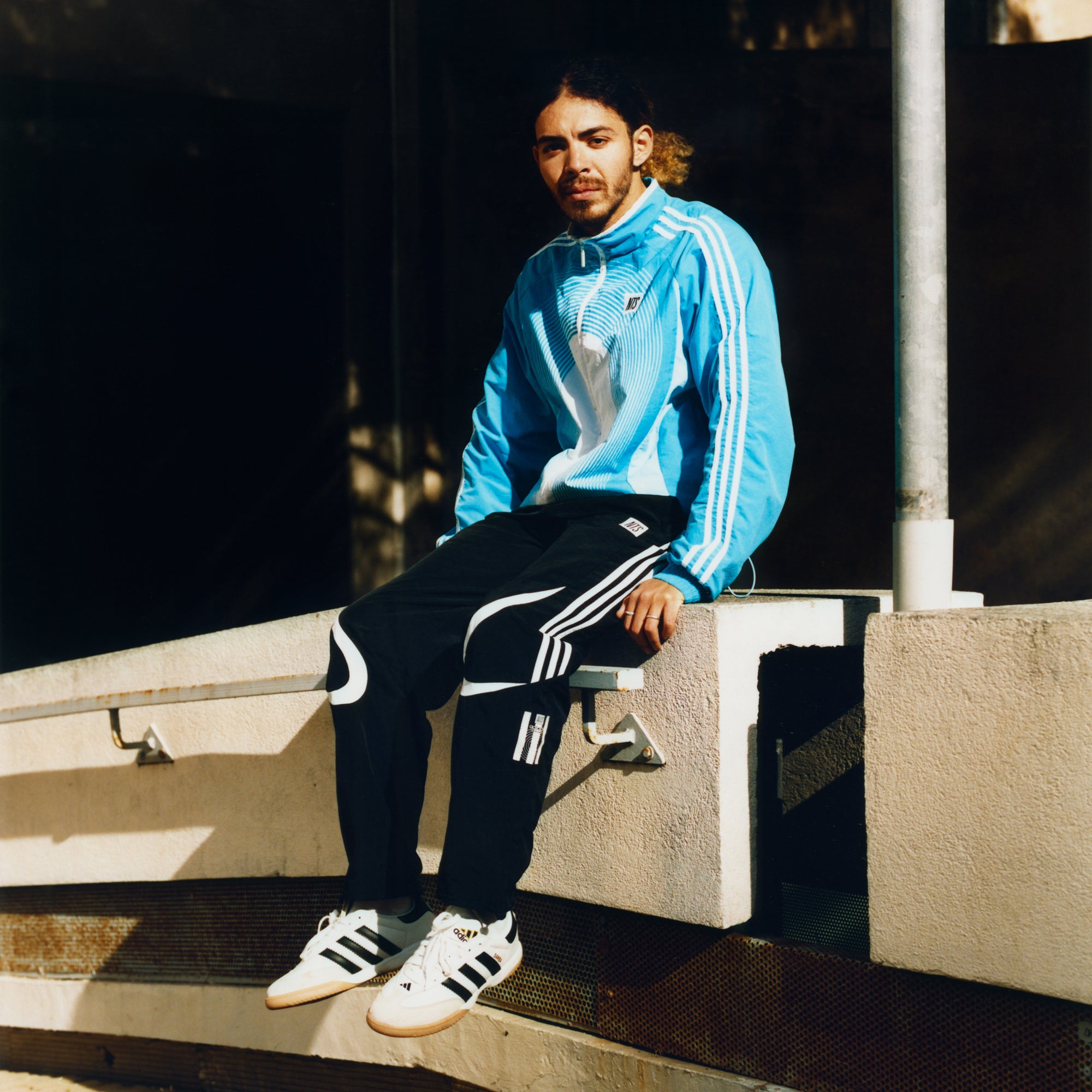 NTS RADIO - Adidas x NTS Tracktop - Blue