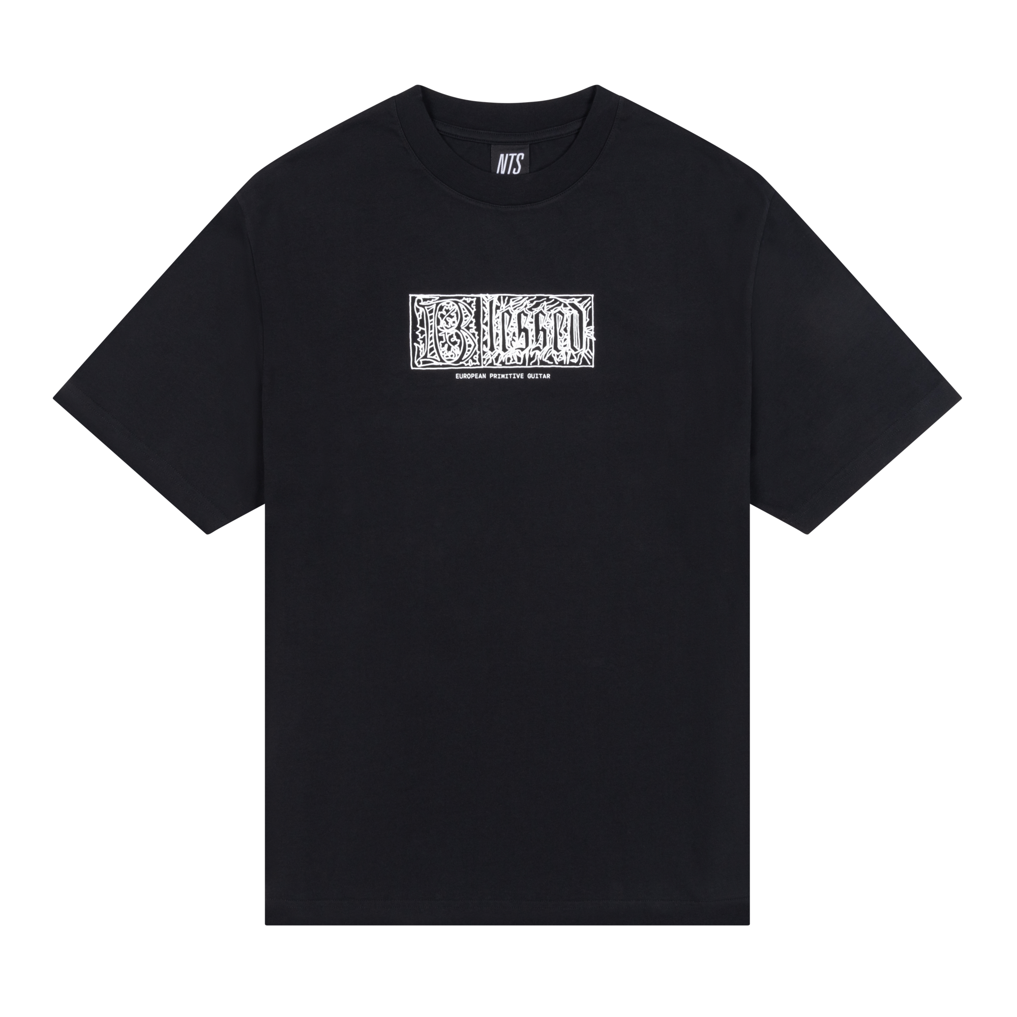 NTS RADIO - European Primitive Guitar Tee - Black