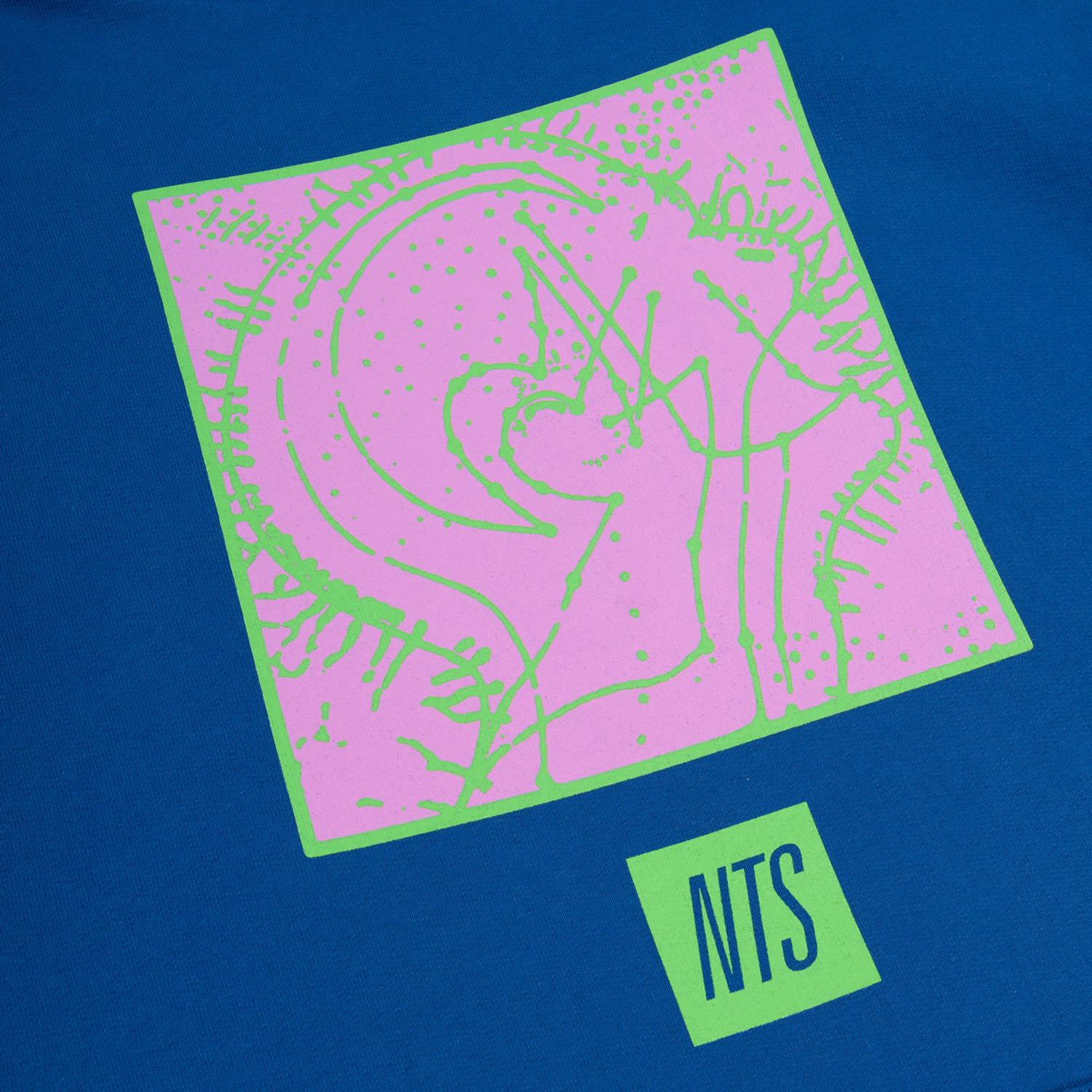 NTS RADIO - Frequencies Hoodie - Blue