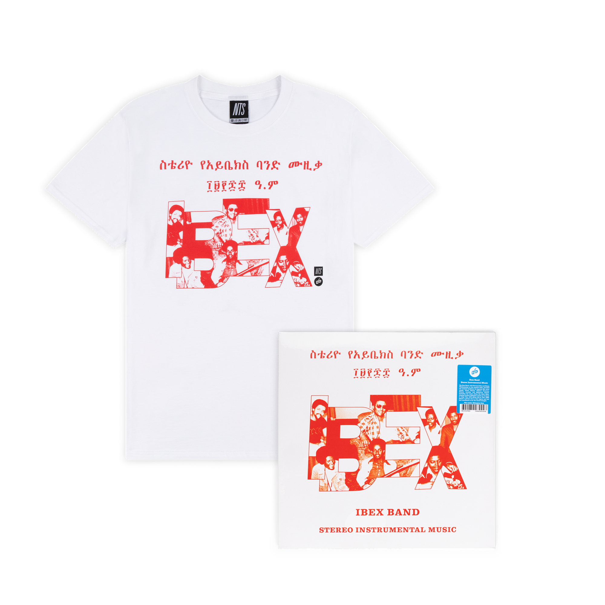 Ibex Band Tee + Vinyl Bundle