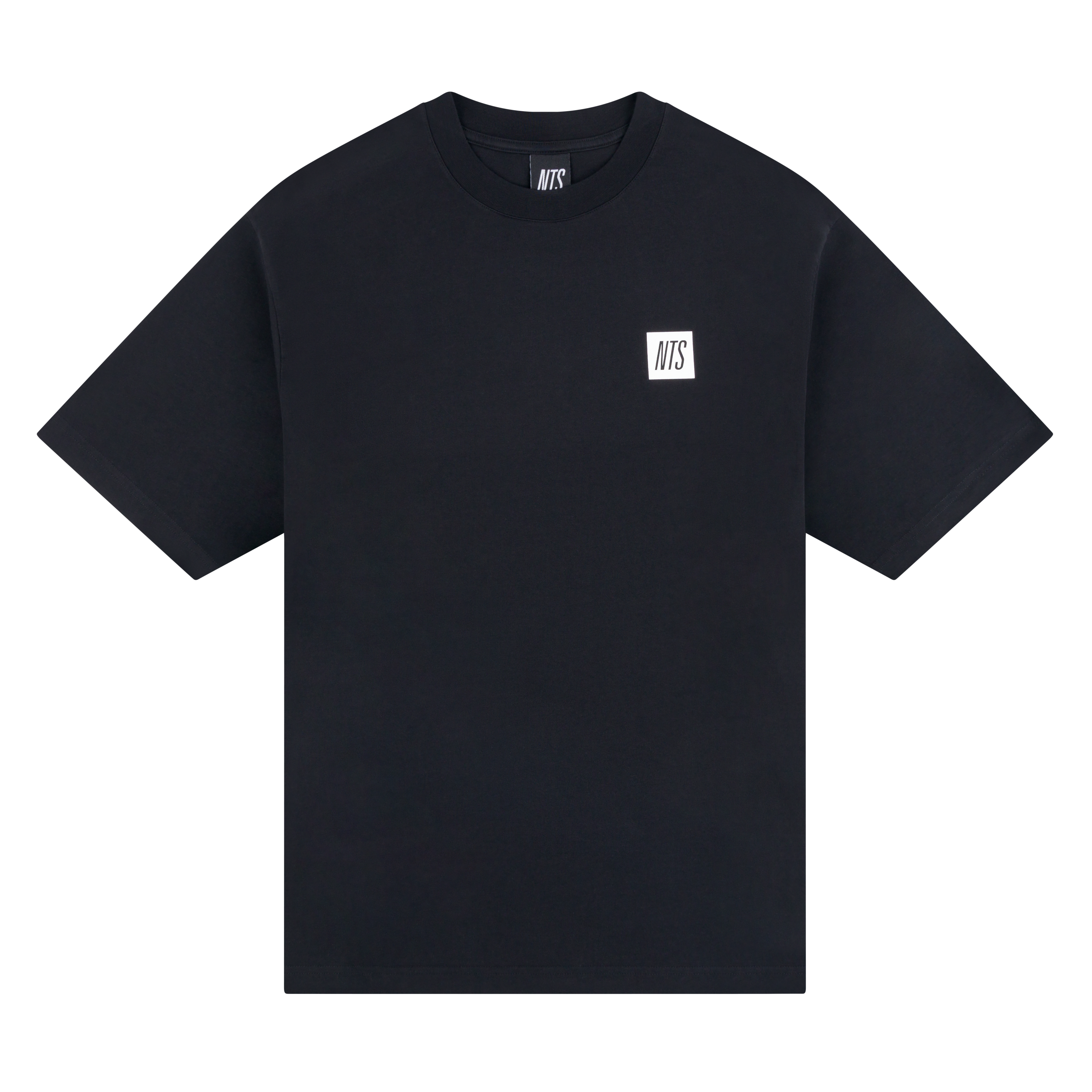 NTS RADIO - Icon Tee - White on Black