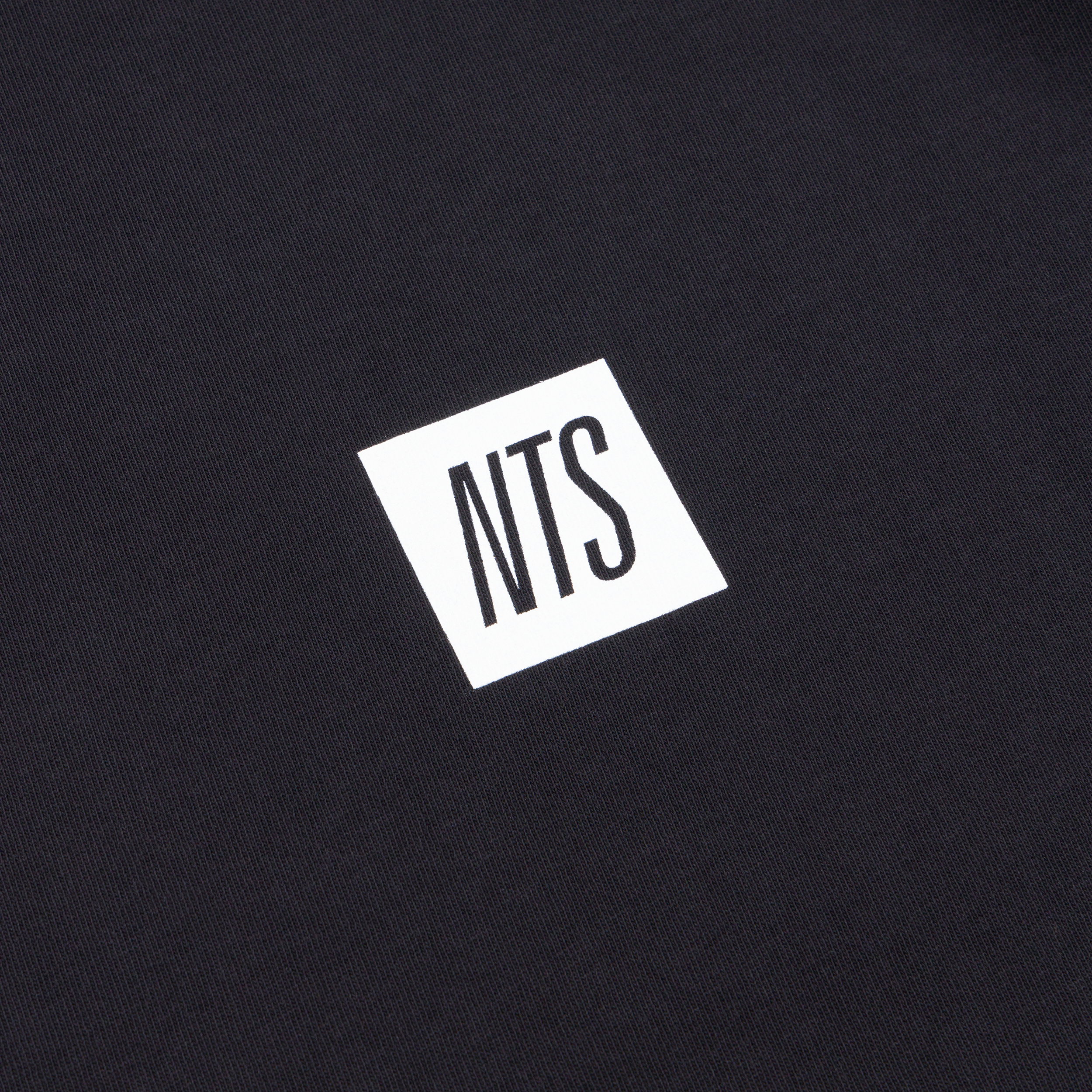 NTS RADIO - Icon Tee - White on Black