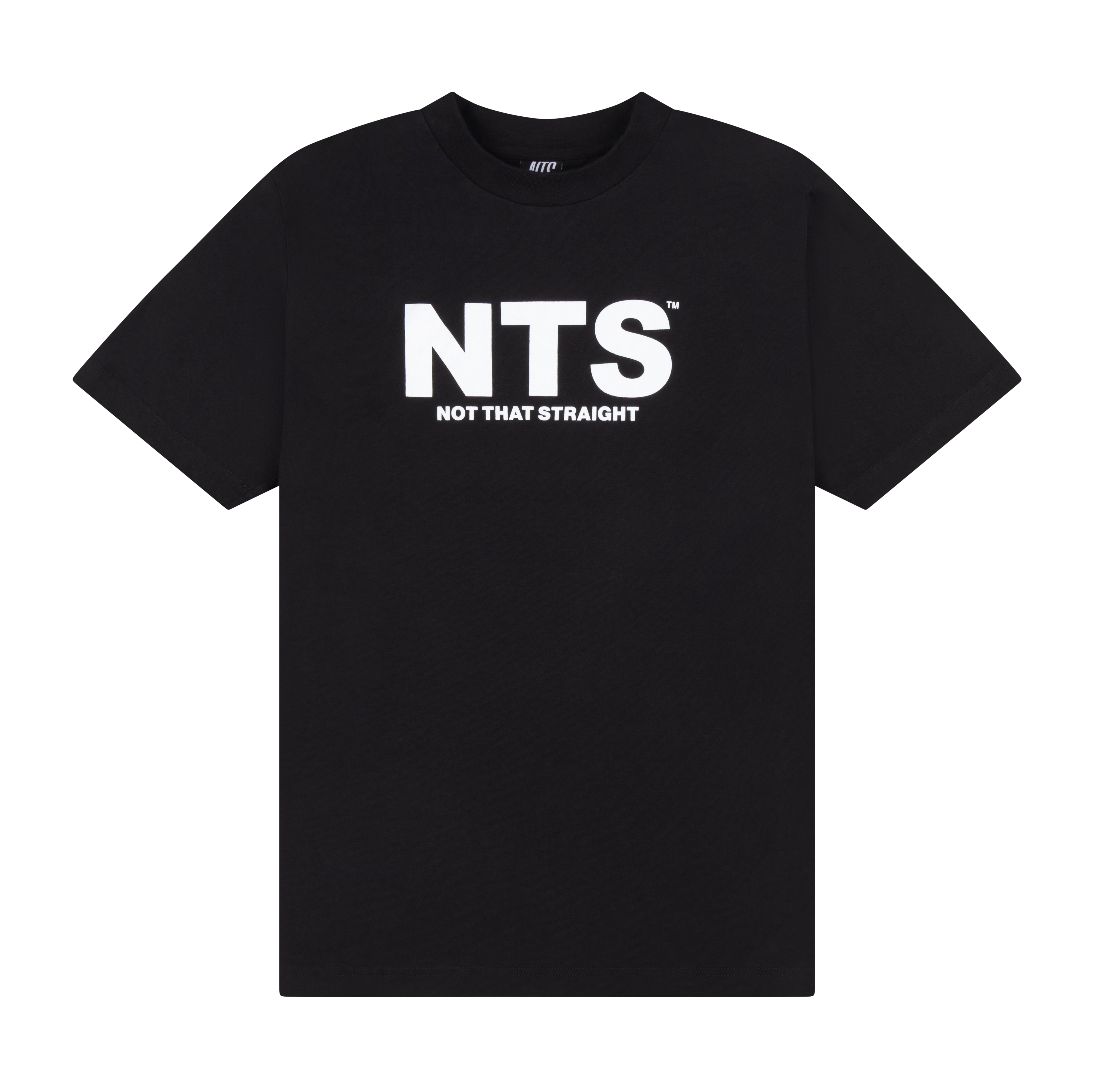 NTS RADIO - Not That Straight Tee - Black