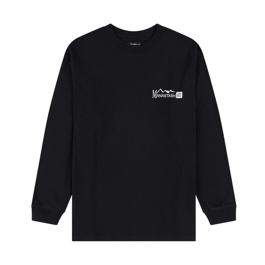 NTS RADIO - Manastash X NTS Longsleeve - Black