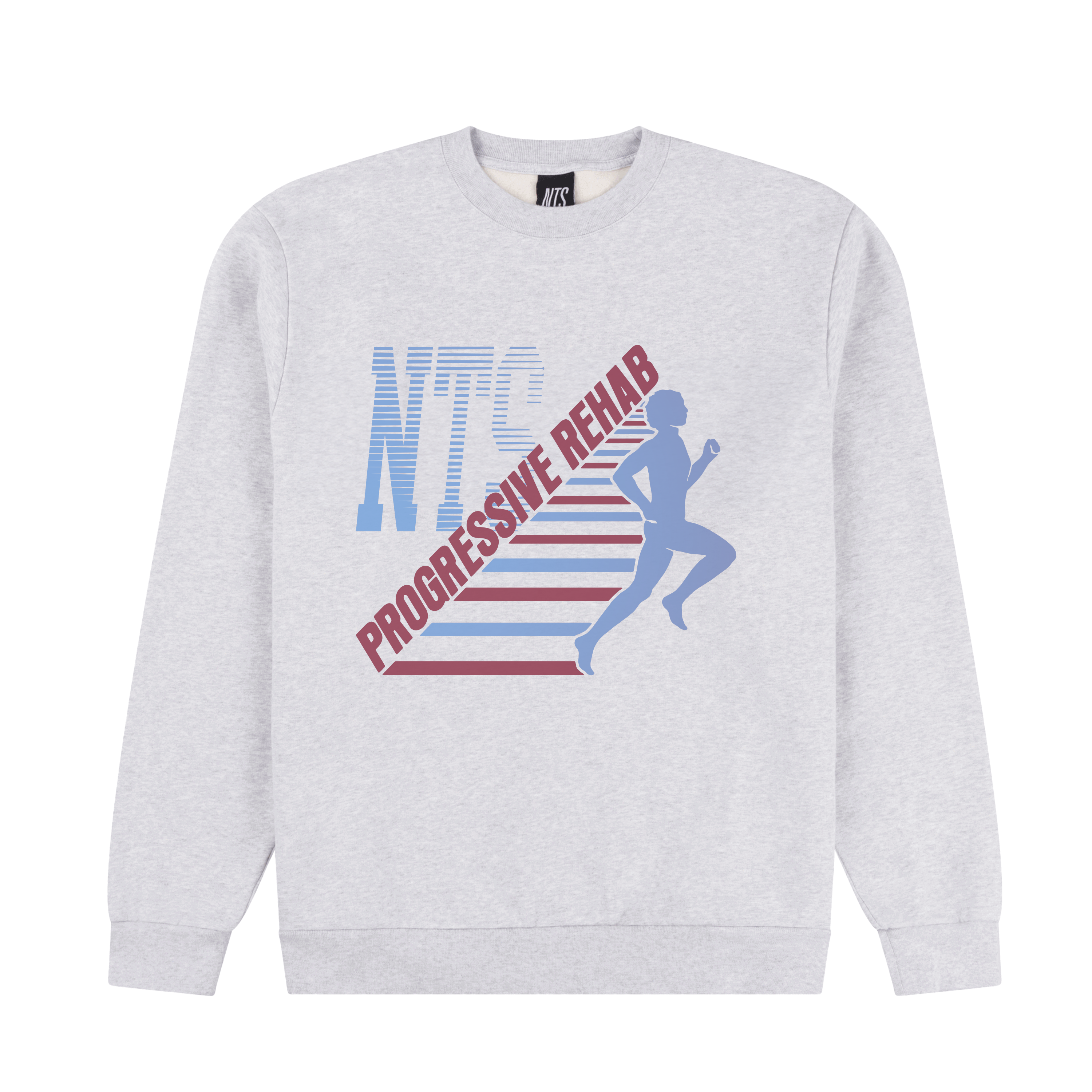 NTS RADIO - Progressive Rehab Sweatshirt - Heather Grey