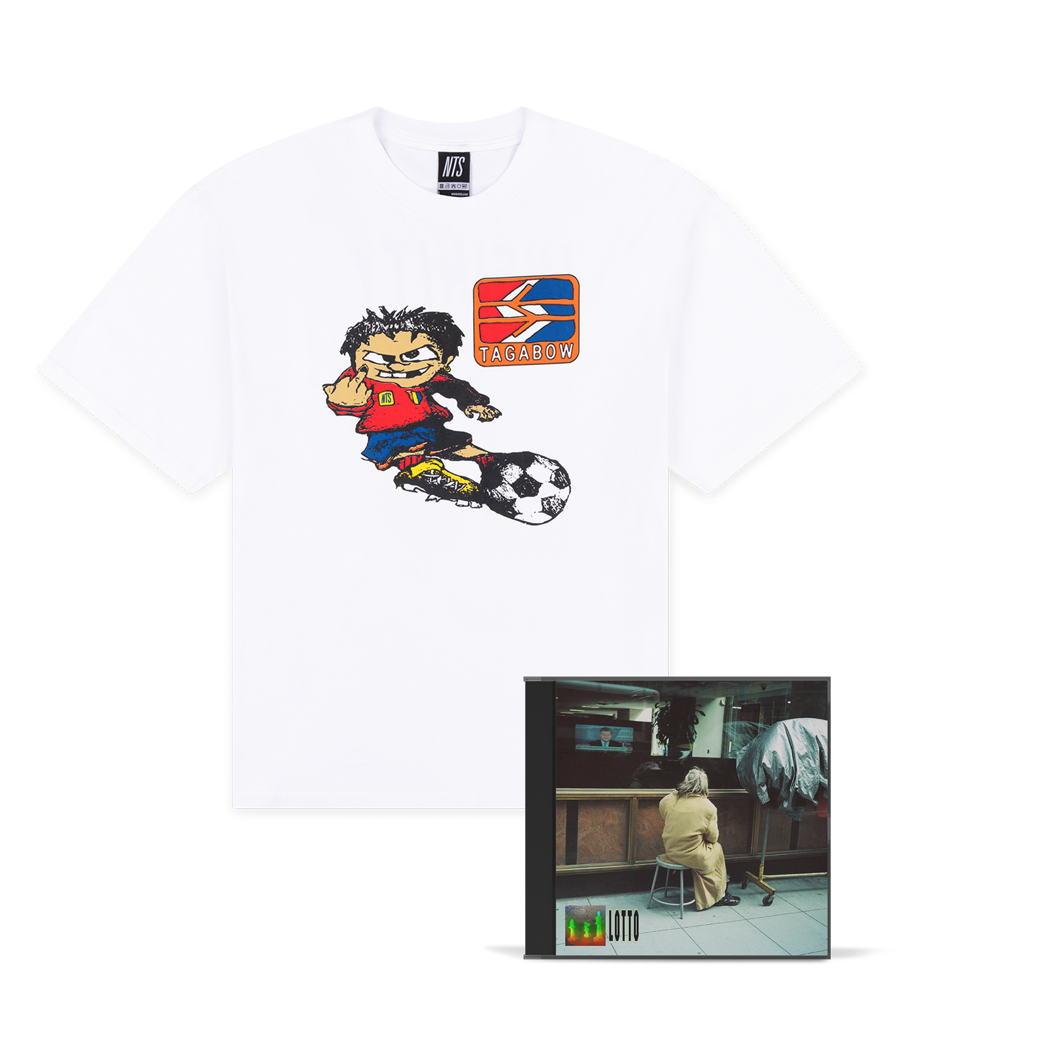 TAGABOW TEE + CD BUNDLE