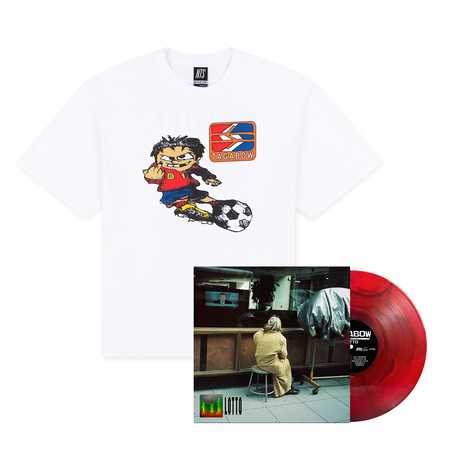 TAGABOW TEE + LP BUNDLE
