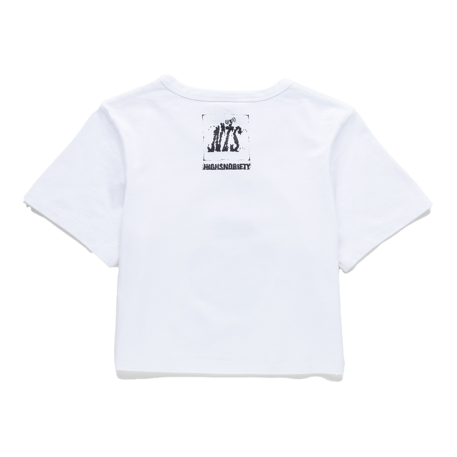 NTS RADIO - Highsnobiety x NTS Baby Tee - White