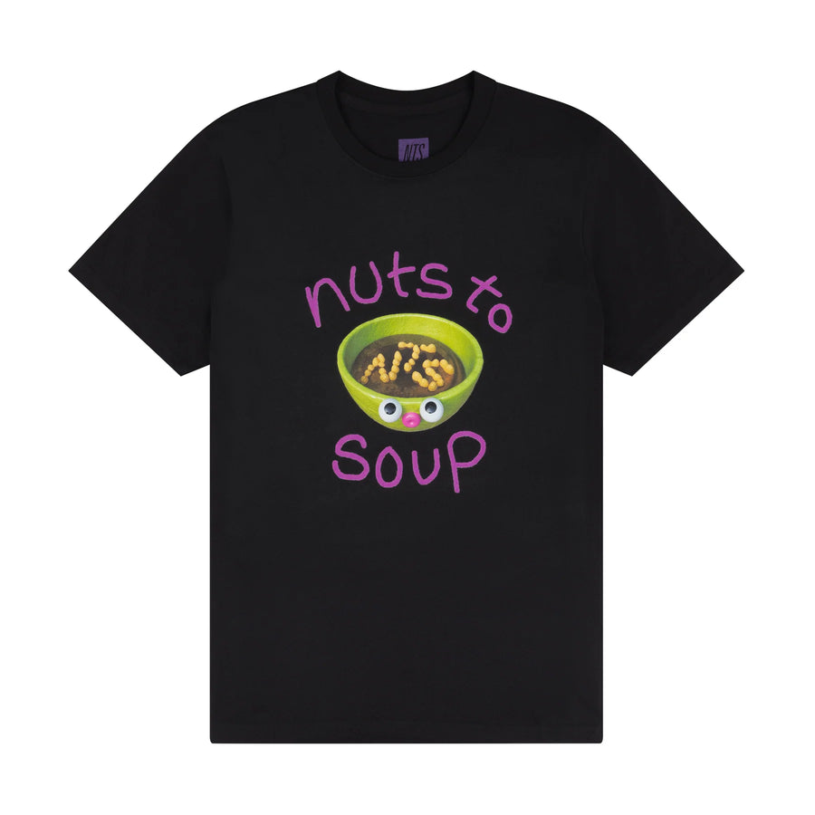 NTS RADIO - Nuts To Soup Black Tee