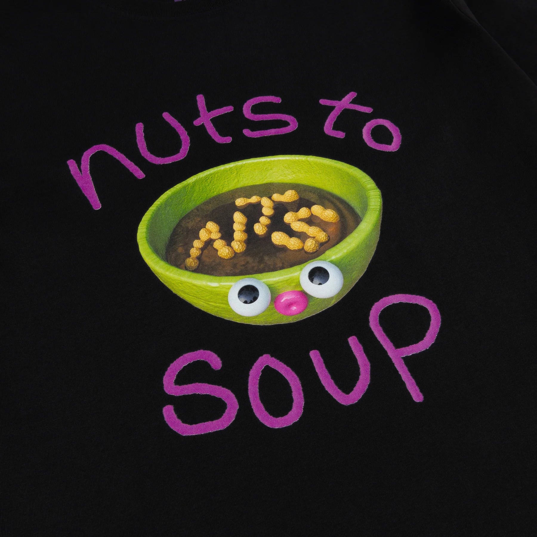 NTS RADIO - Nuts To Soup Black Tee